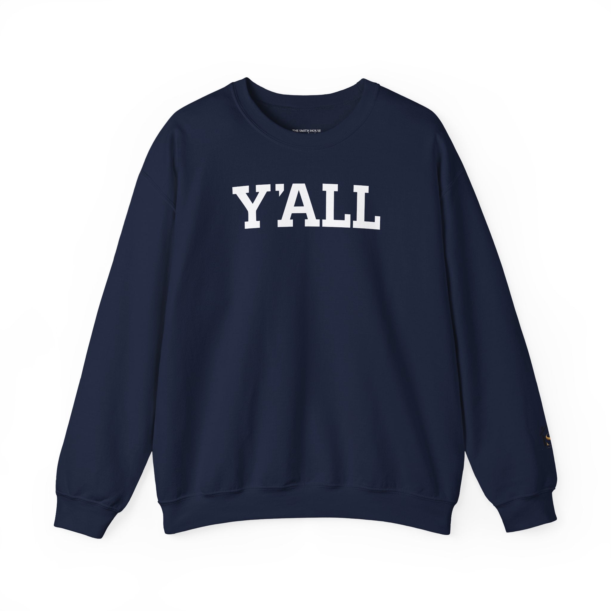 Y'ALL Crewneck Sweatshirt - Cozy Southern Collegiate Pullover