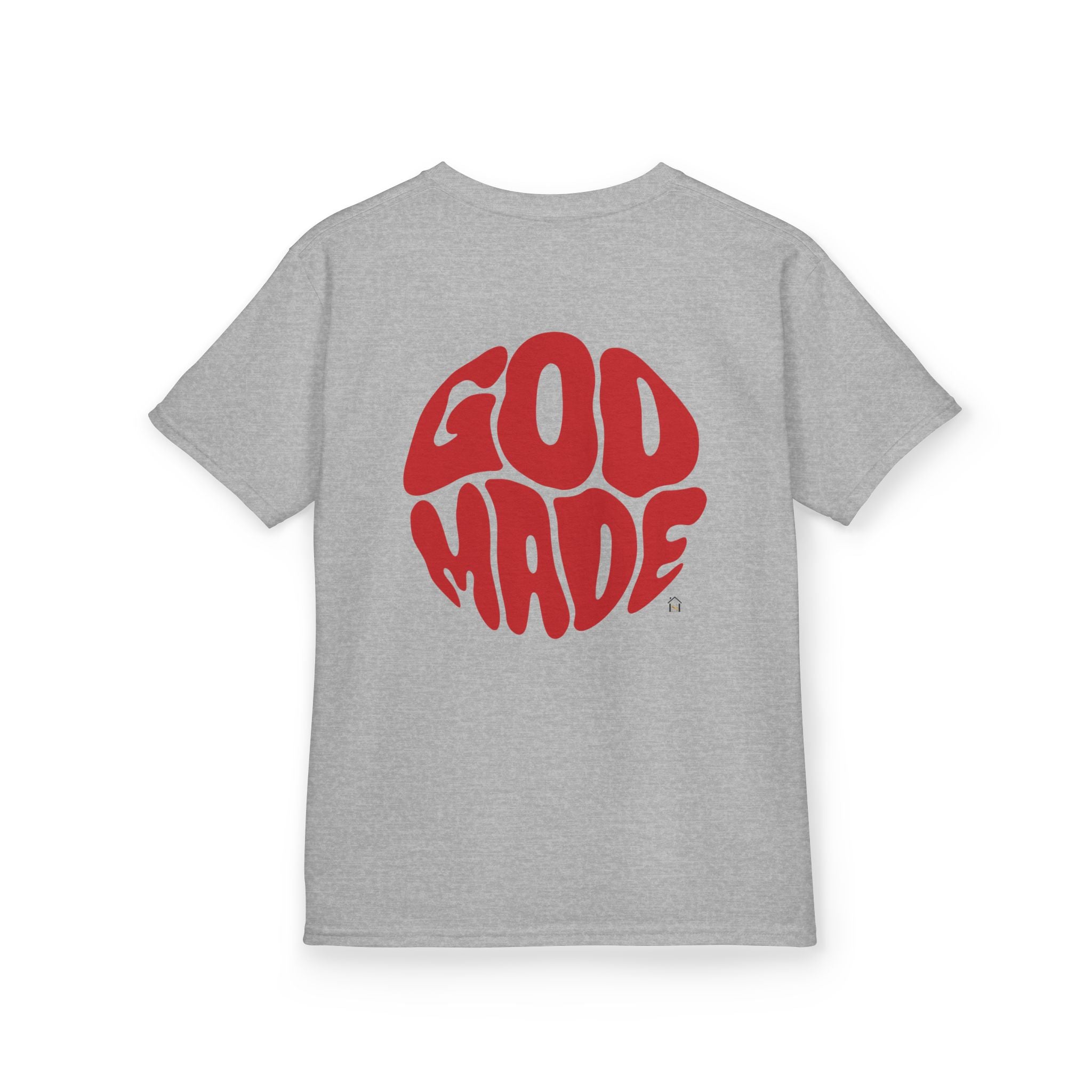 Kids Graphic Tee - 'God Made' Design, Perfect for Birthdays, Family Events, Everyday Wear, Unisex, Playful Style
