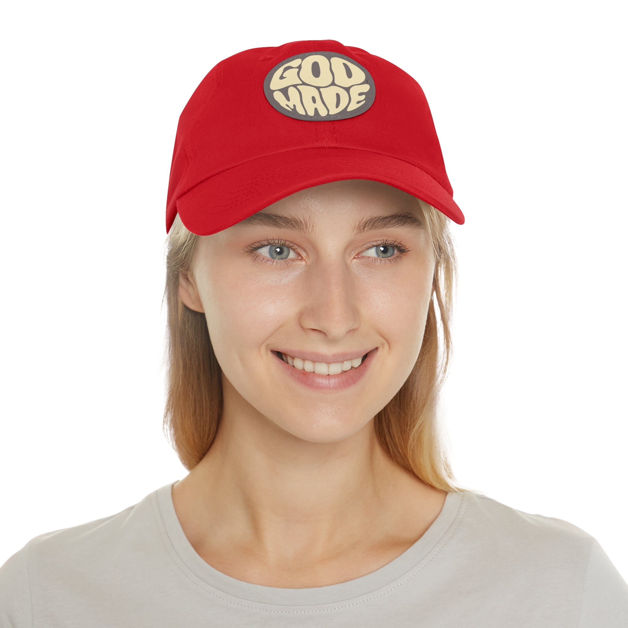God Made Leather Patch Dad Hat, Casual Cap for Everyday Wear, Perfect Gift for Dads and Nature Lovers, Summer Accessory, Adjustable [...]