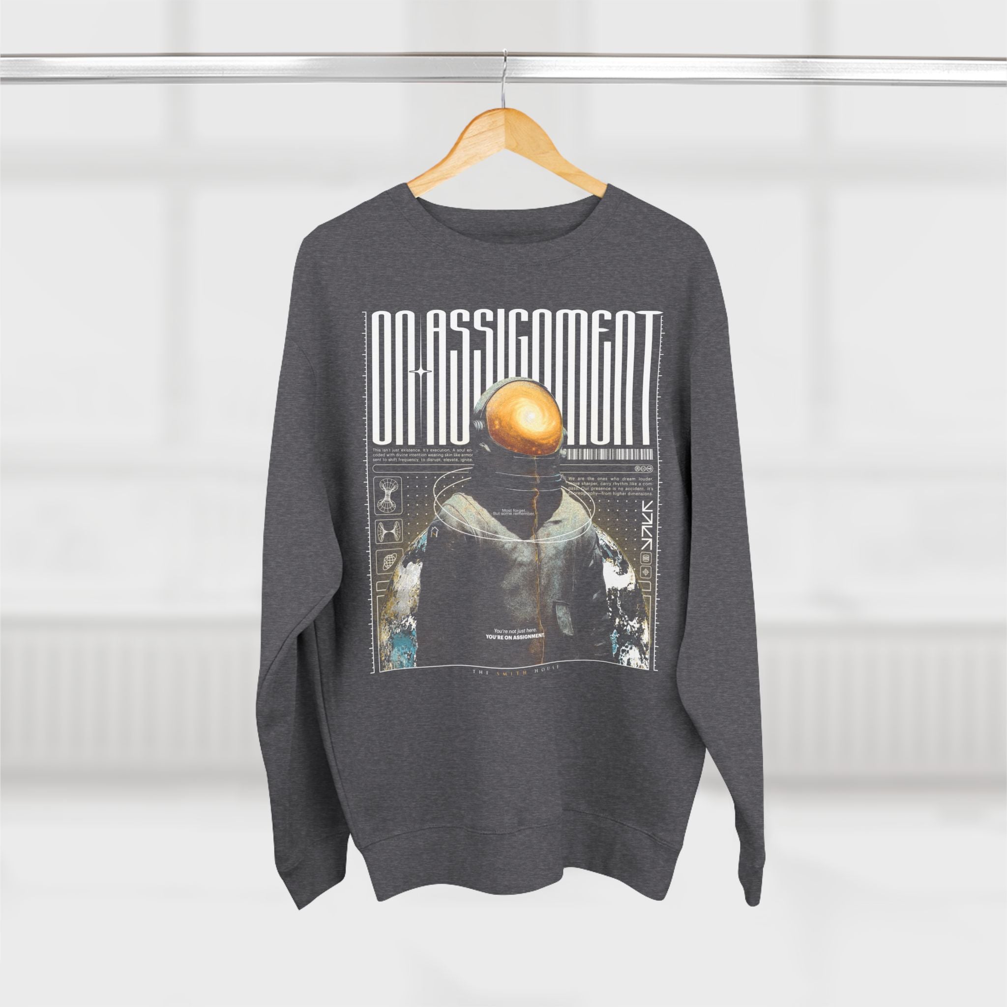 Futuristic Graphic Unisex Crewneck Sweatshirt - Cozy Streetwear, Gift for Tech Lovers, Statement Piece, Perfect for Casual Outings, [...]