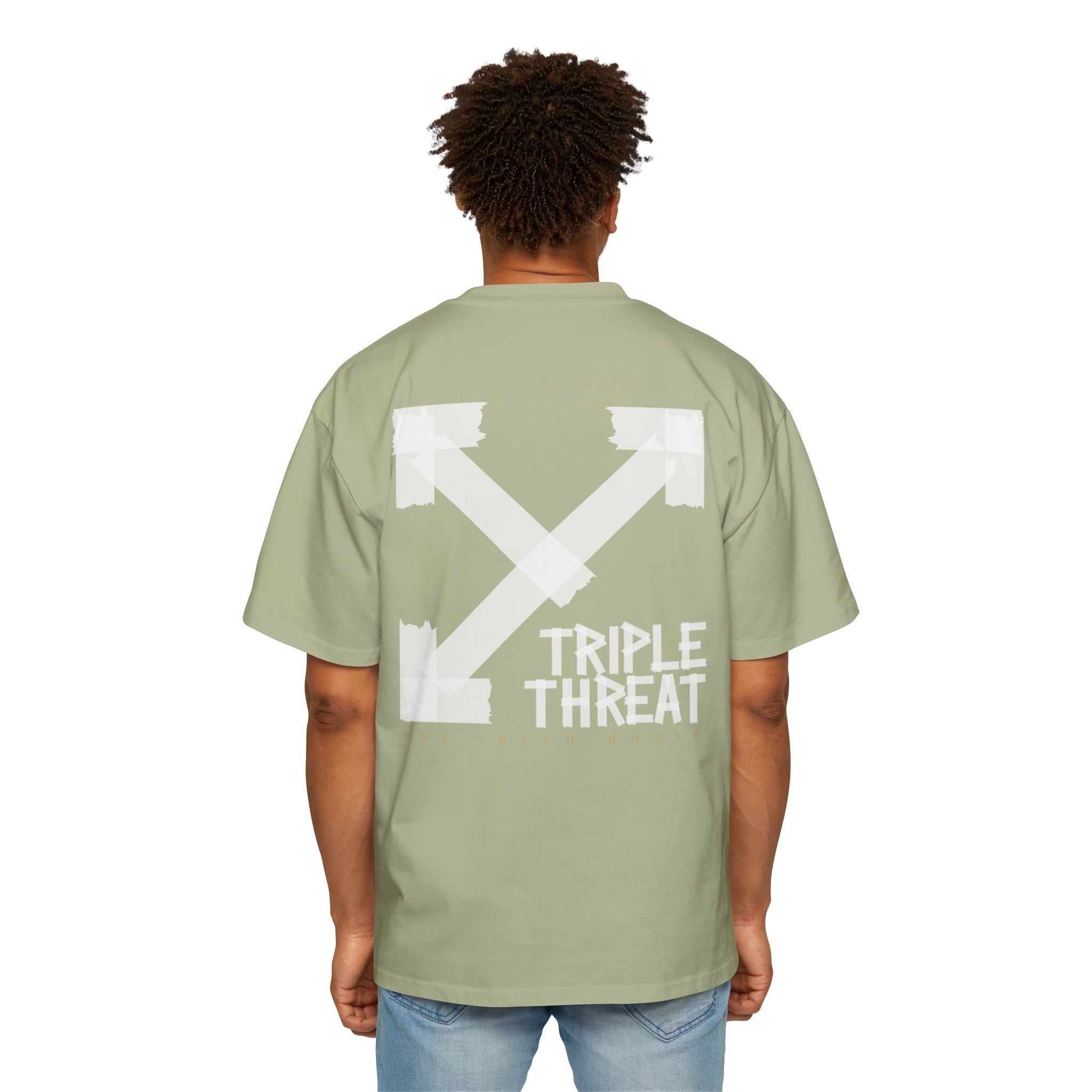 Men's Heavy Oversized Tee - Casual Graphic Tee, Streetwear Style Shirt, Trendy Everyday Wear, Gift for Him, Cool Summer Tee