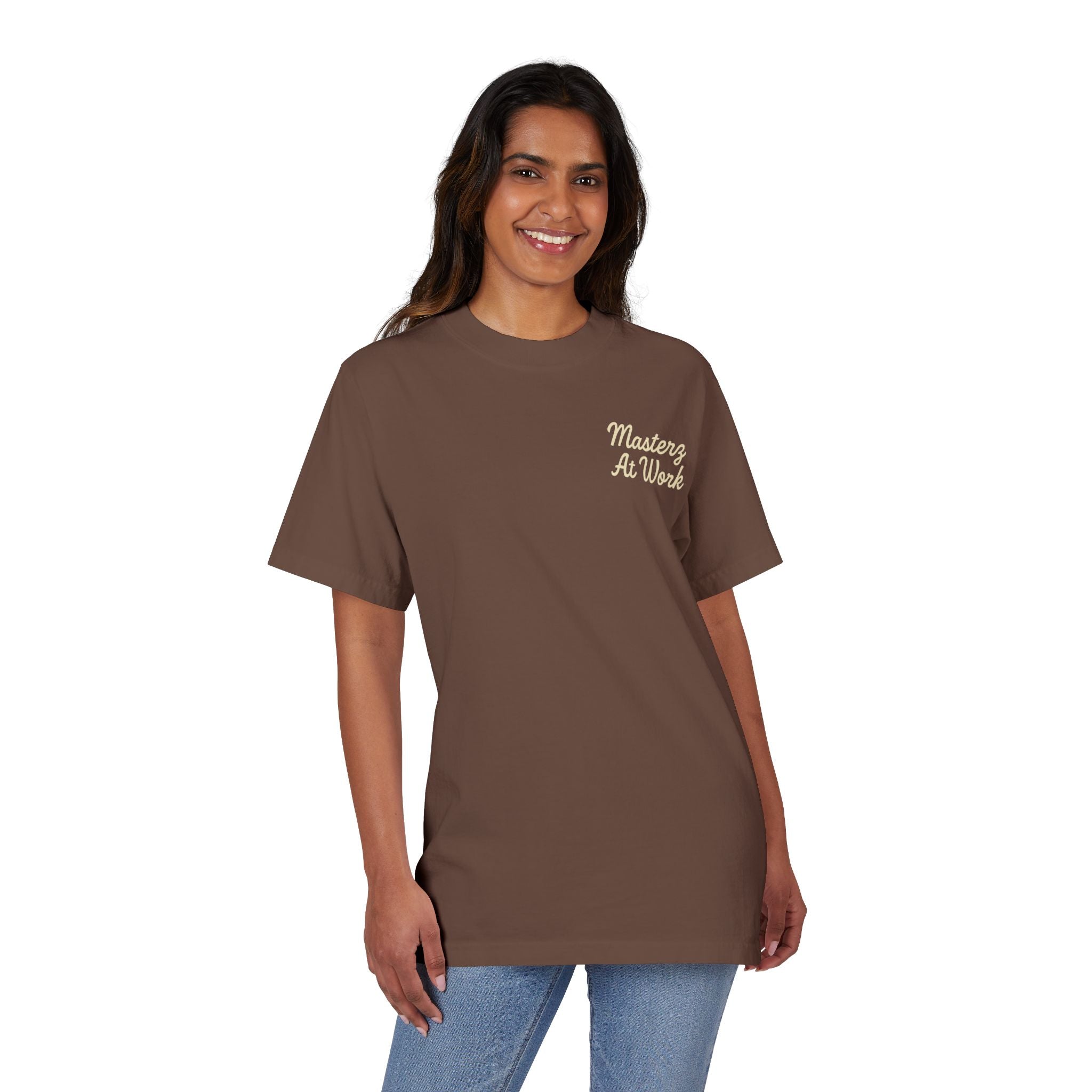 Unisex Garment-Dyed Drop-Shoulder T-Shirt