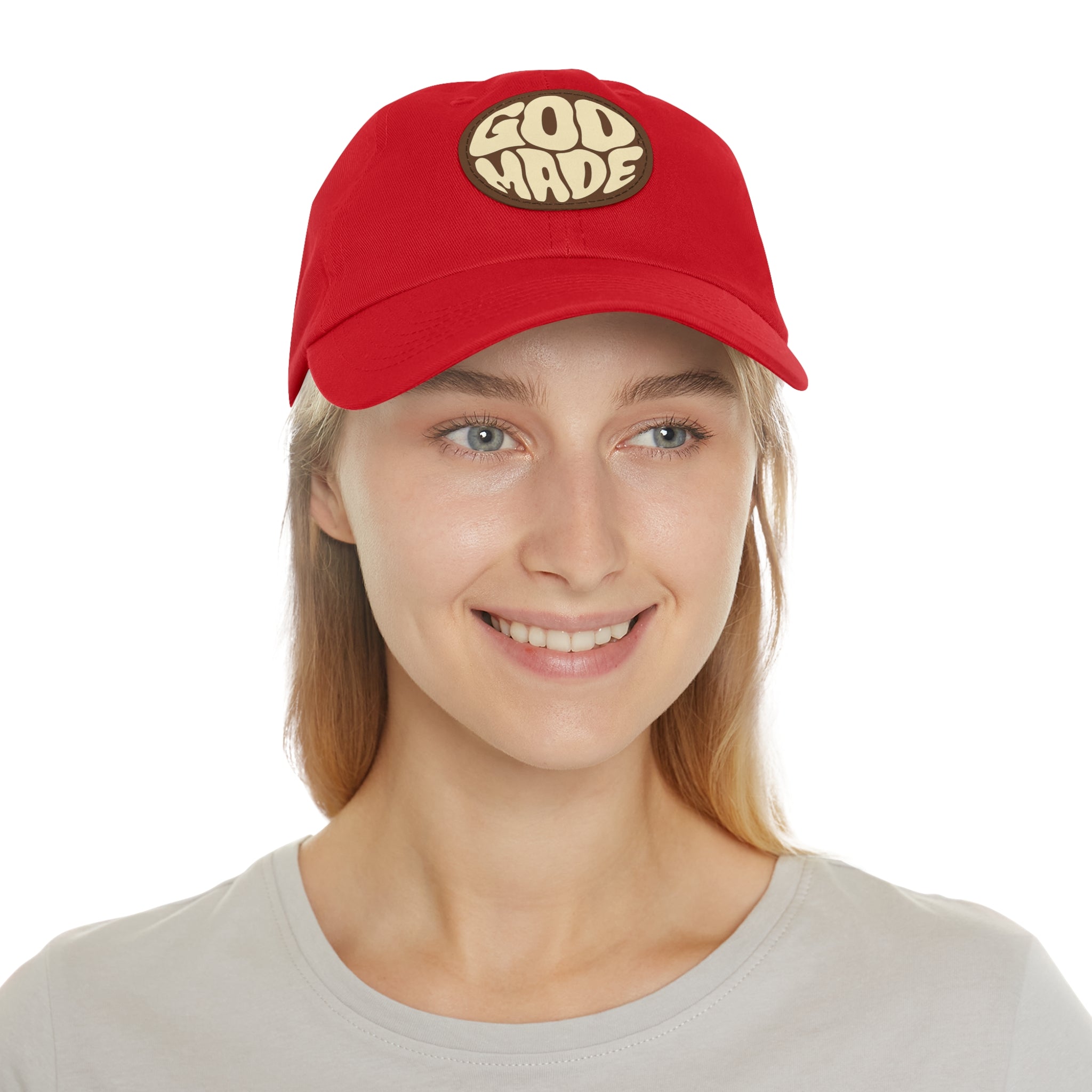 God Made Leather Patch Dad Hat, Casual Cap for Everyday Wear, Perfect Gift for Dads and Nature Lovers, Summer Accessory, Adjustable [...]