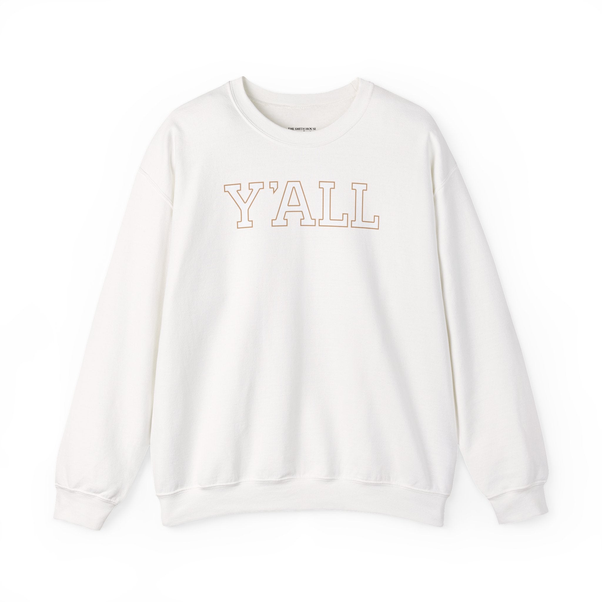 Y'ALL Crewneck Sweatshirt - Cozy Southern Collegiate Pullover