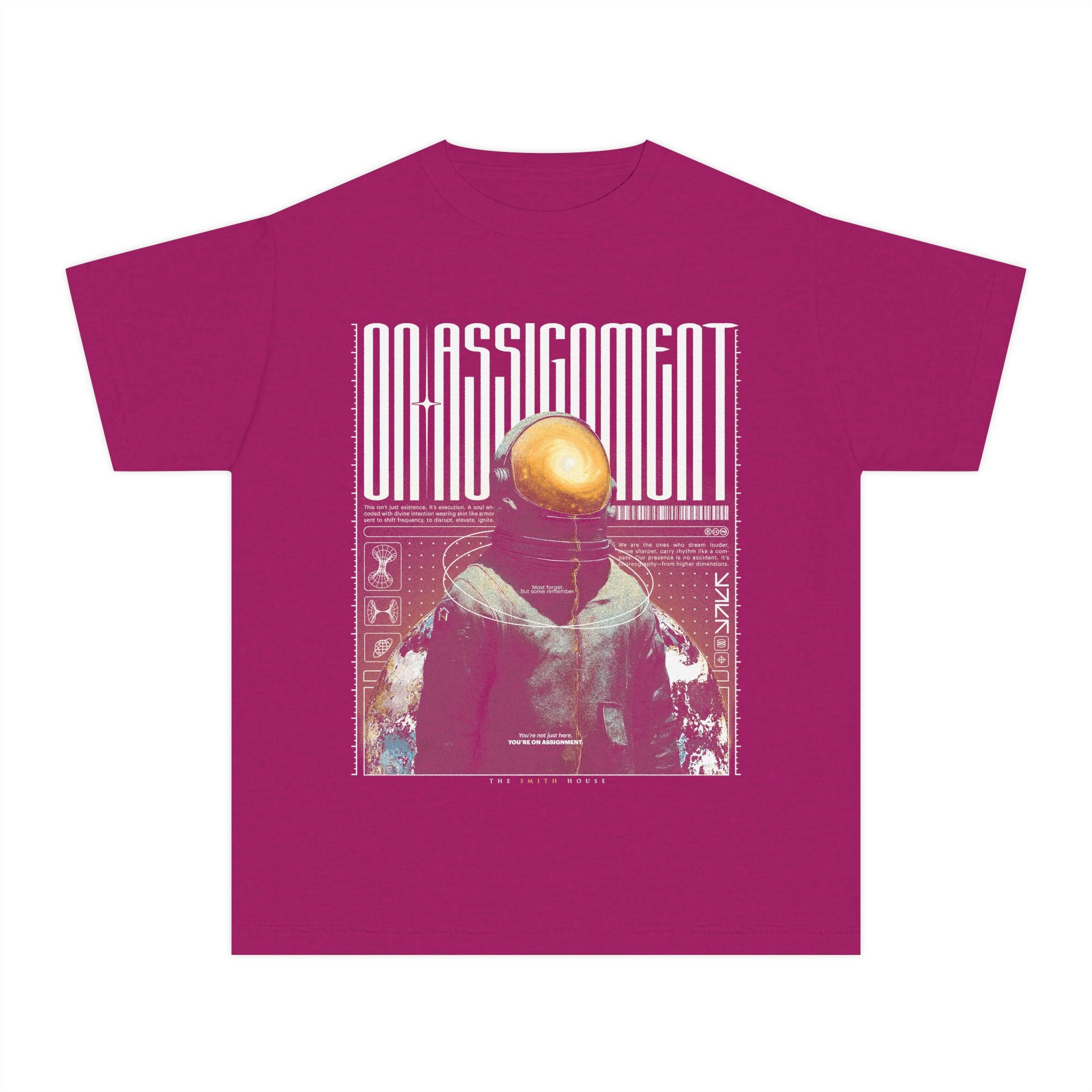 Youth Graphic Tee - On Assignment, Cool Casual Wear, Unique Gift for Teens, Trendy Birthday Present, Everyday Style Top