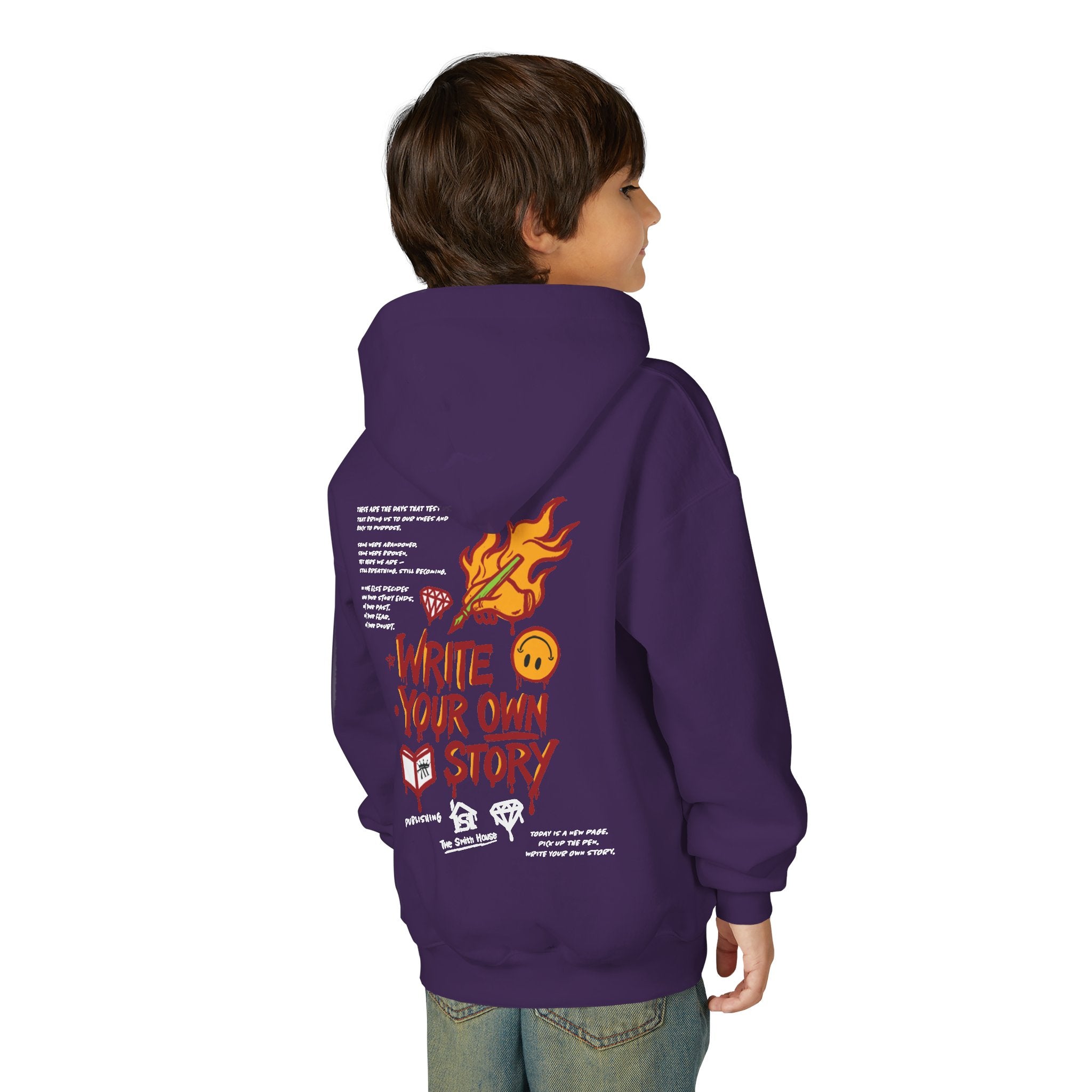 Youth Heavy Blend Hooded Sweatshirt