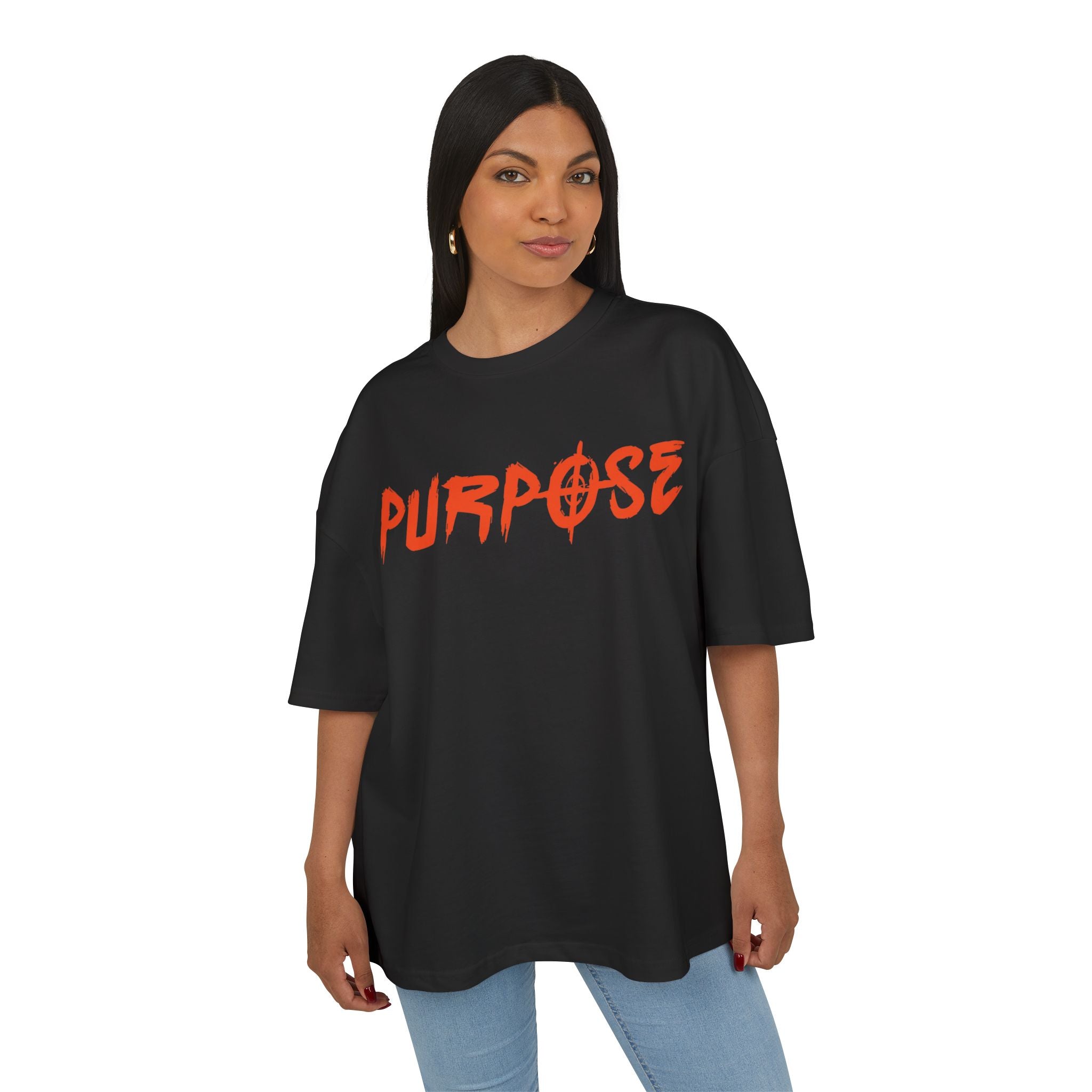 Purpose Graphic Unisex Heavy Cotton Tee - Streetwear Style for Daily Comfort