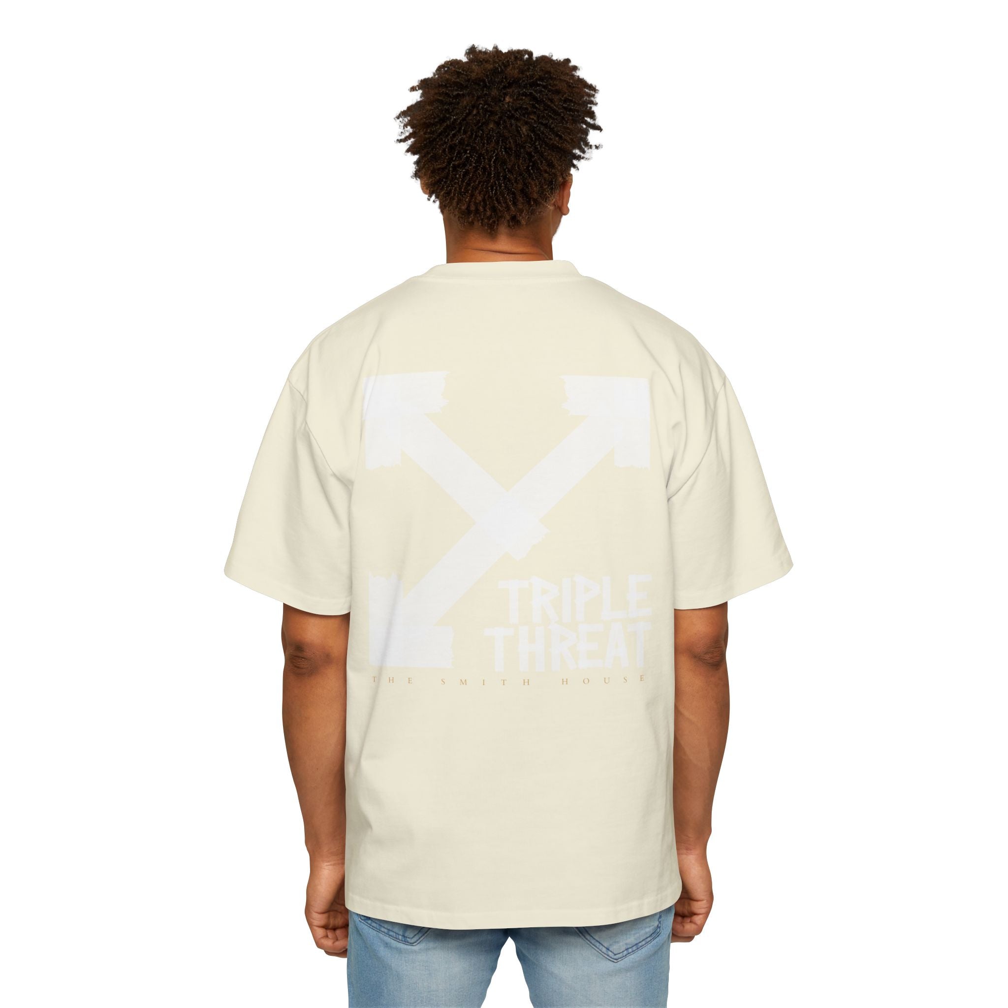 Men's Heavy Oversized Tee - Casual Graphic Tee, Streetwear Style Shirt, Trendy Everyday Wear, Gift for Him, Cool Summer Tee