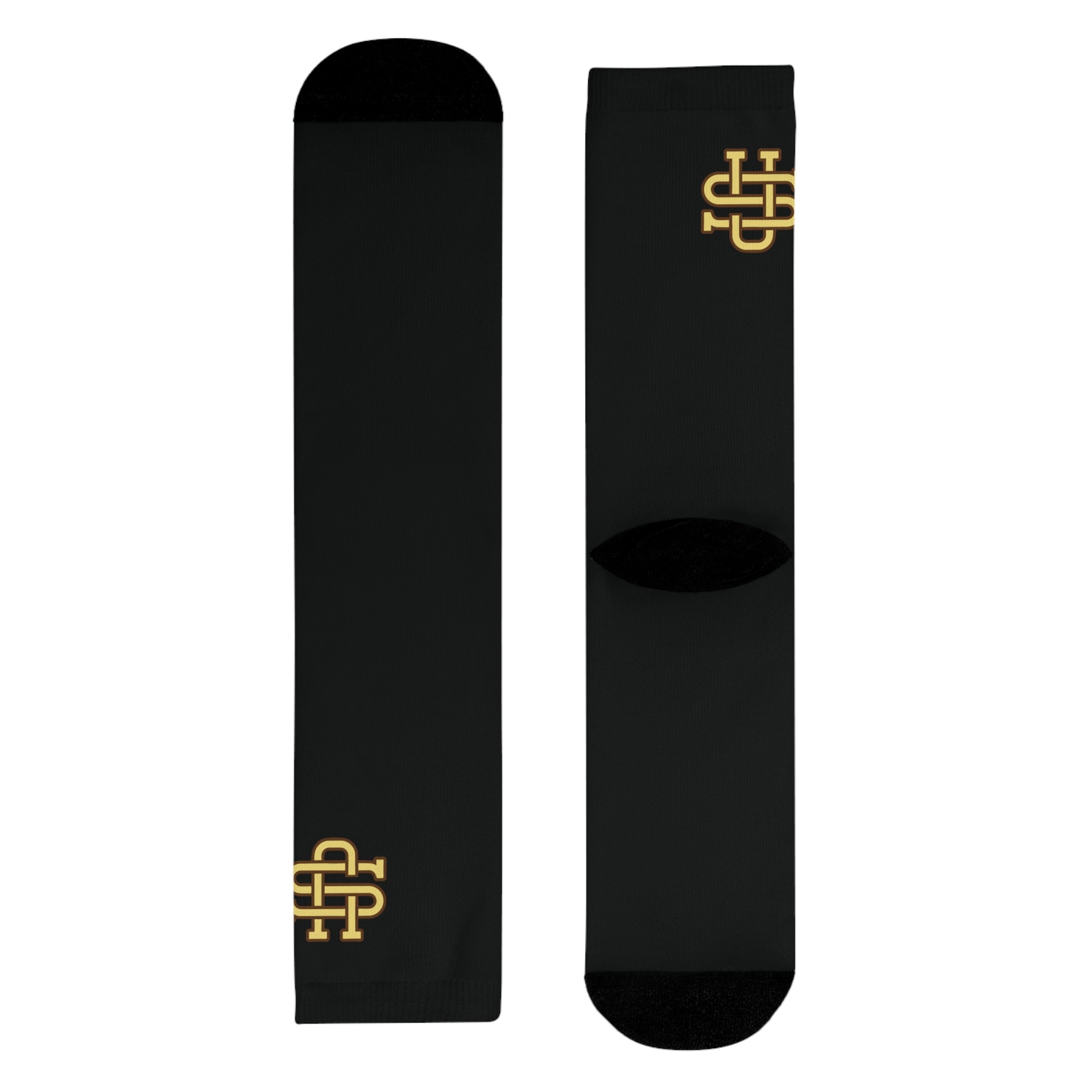 Stylish Sublimation Crew Socks with Trendy Design