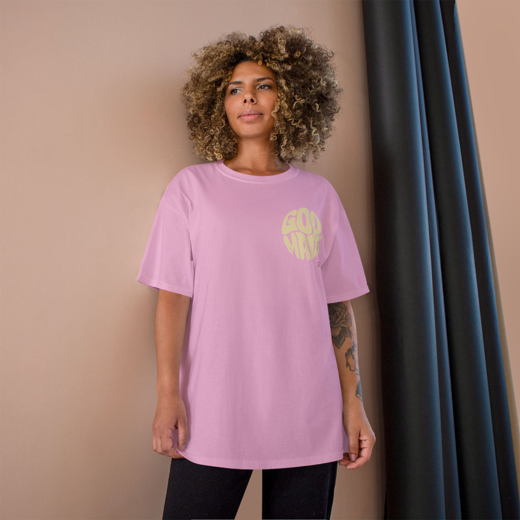 God Made Champion T-Shirt, Casual Wear, Gift for Believers, Inspirational Tee, Everyday Comfort