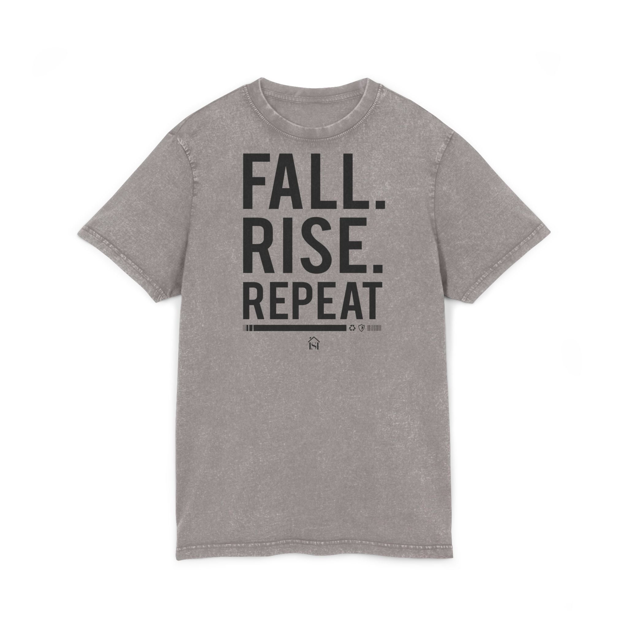 Acid Washed Inspirational Tee, Fall Rise Repeat Shirt, Motivational T-Shirt, Unique Gift for Fitness Lovers, Casual Everyday Wear, [...]