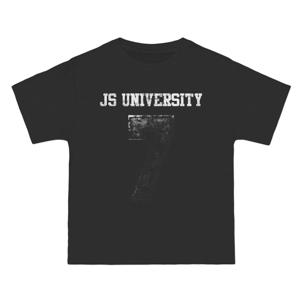 Casual Vintage Graphic T-Shirt - '7 University' Design