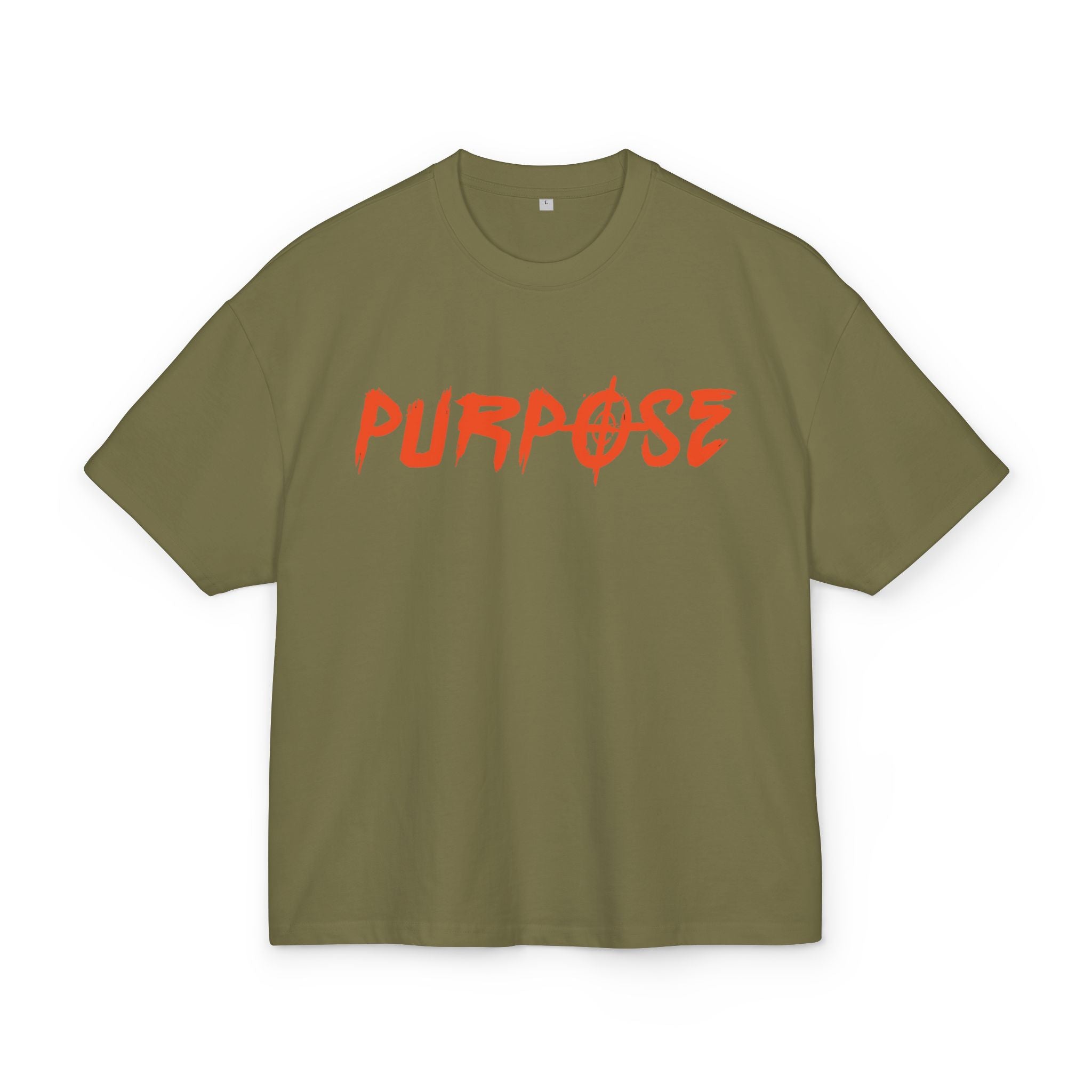Purpose Graphic Unisex Heavy Cotton Tee - Streetwear Style for Daily Comfort