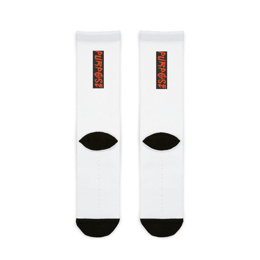 Custom Sublimation Crew Socks - Unique Design for Personal Style