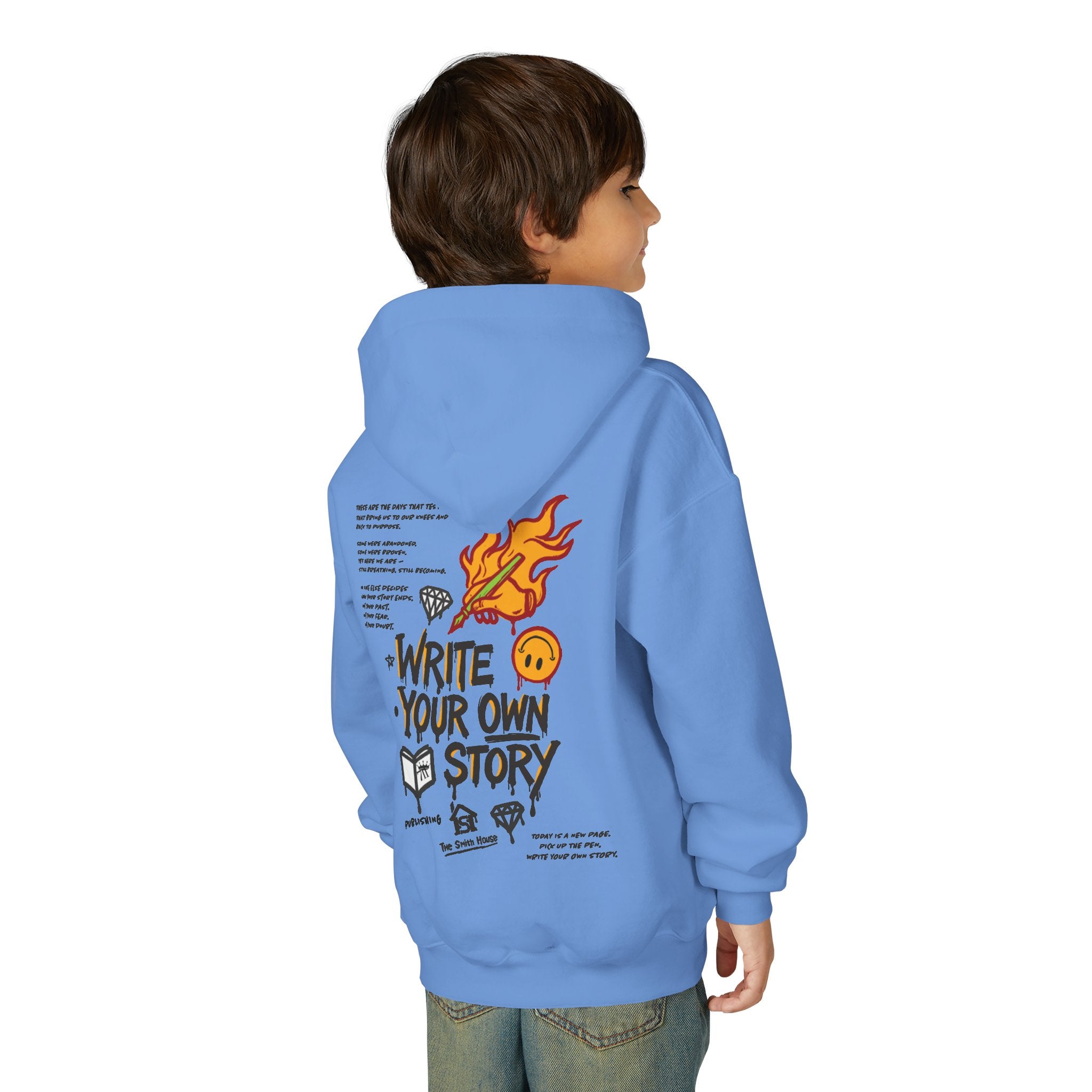 Youth Heavy Blend Hooded Sweatshirt