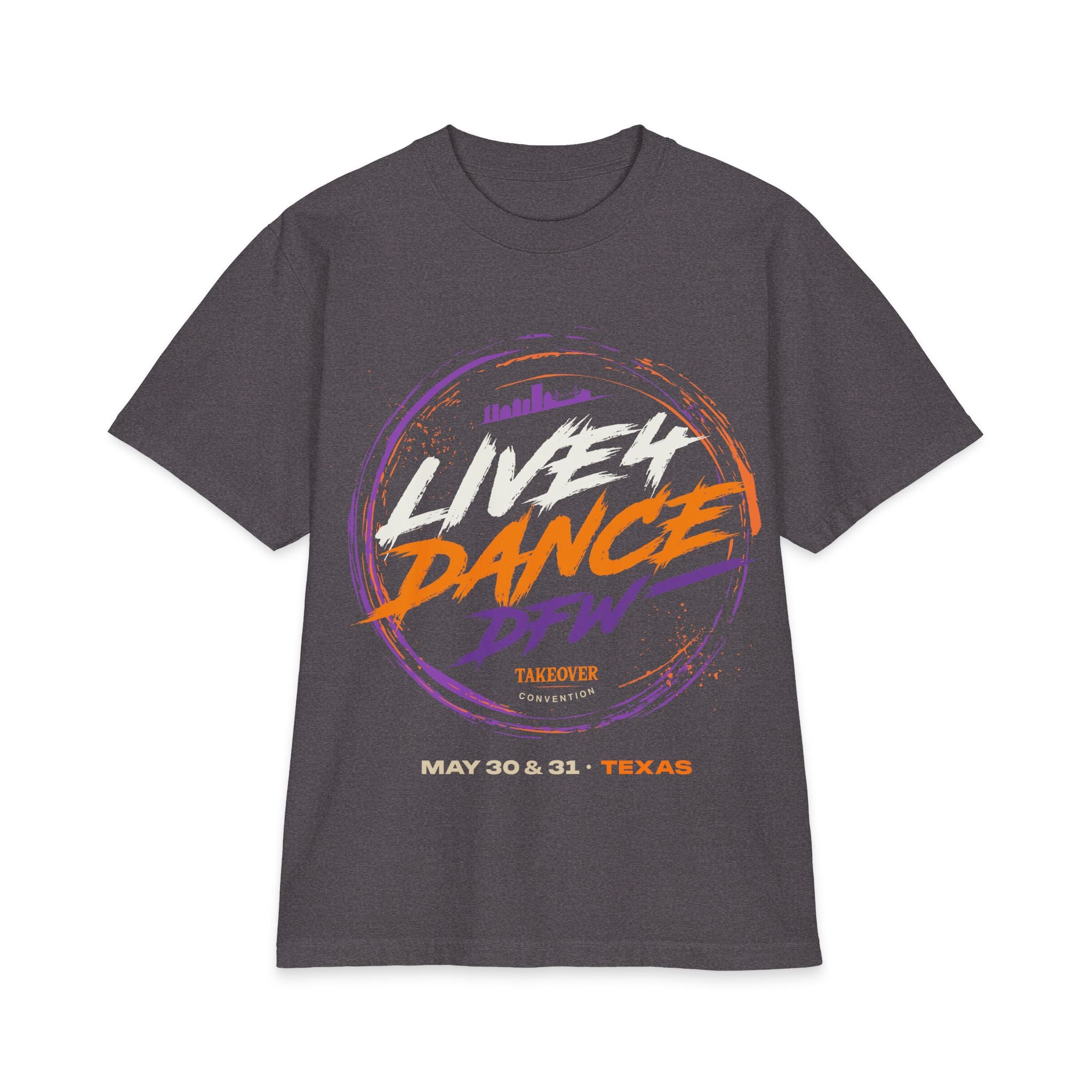 Live 4 Dance DFW Takeover T-Shirt — Live4LoveCharities Dance Convention Shirt