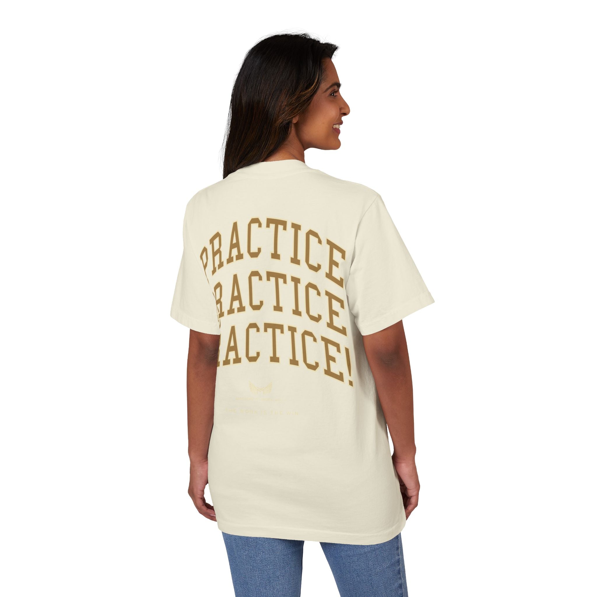 Unisex Garment-Dyed Drop-Shoulder T-Shirt