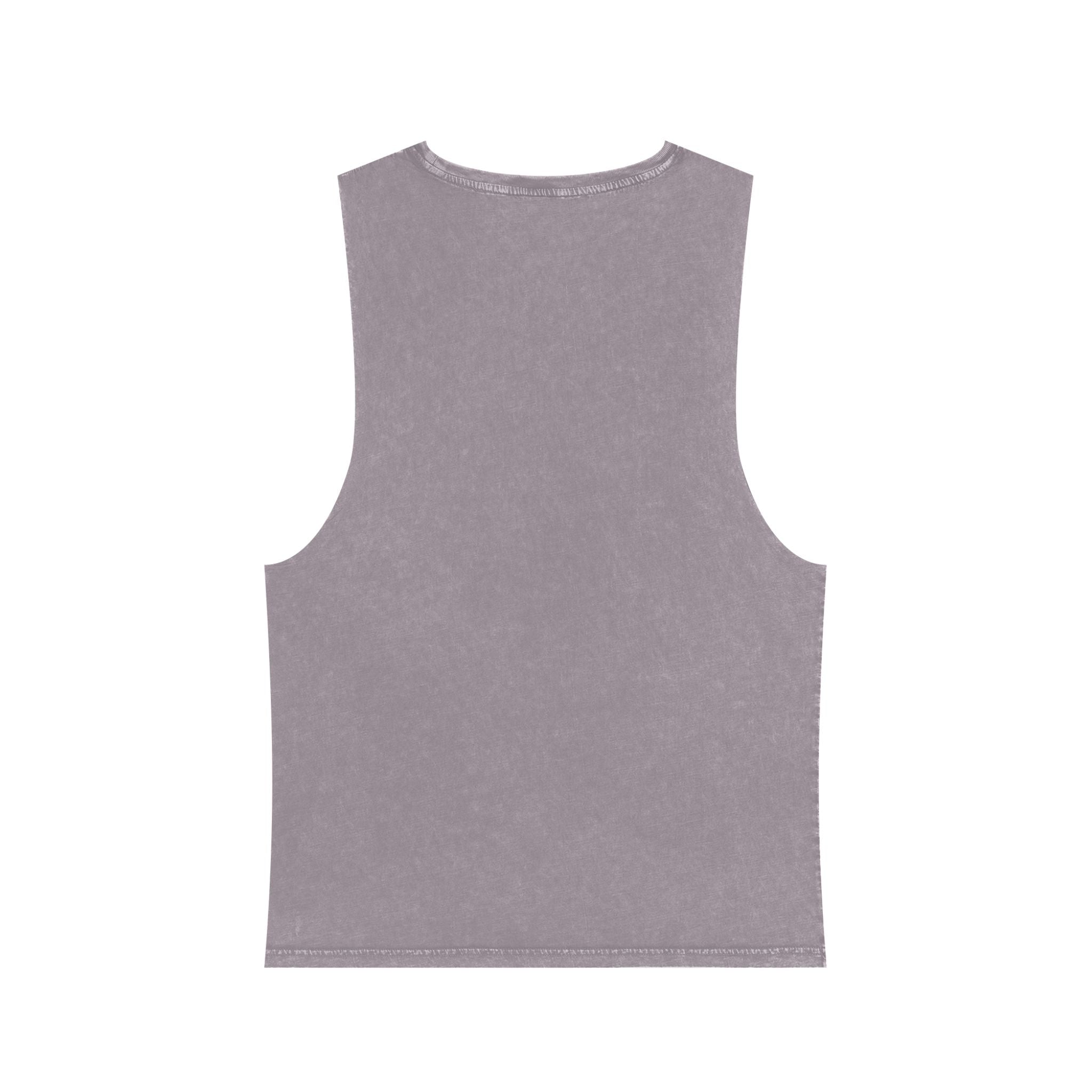 Unisex Stonewash Tank Top - Angelic 'Master' Graphic Tee for Casual Comfort