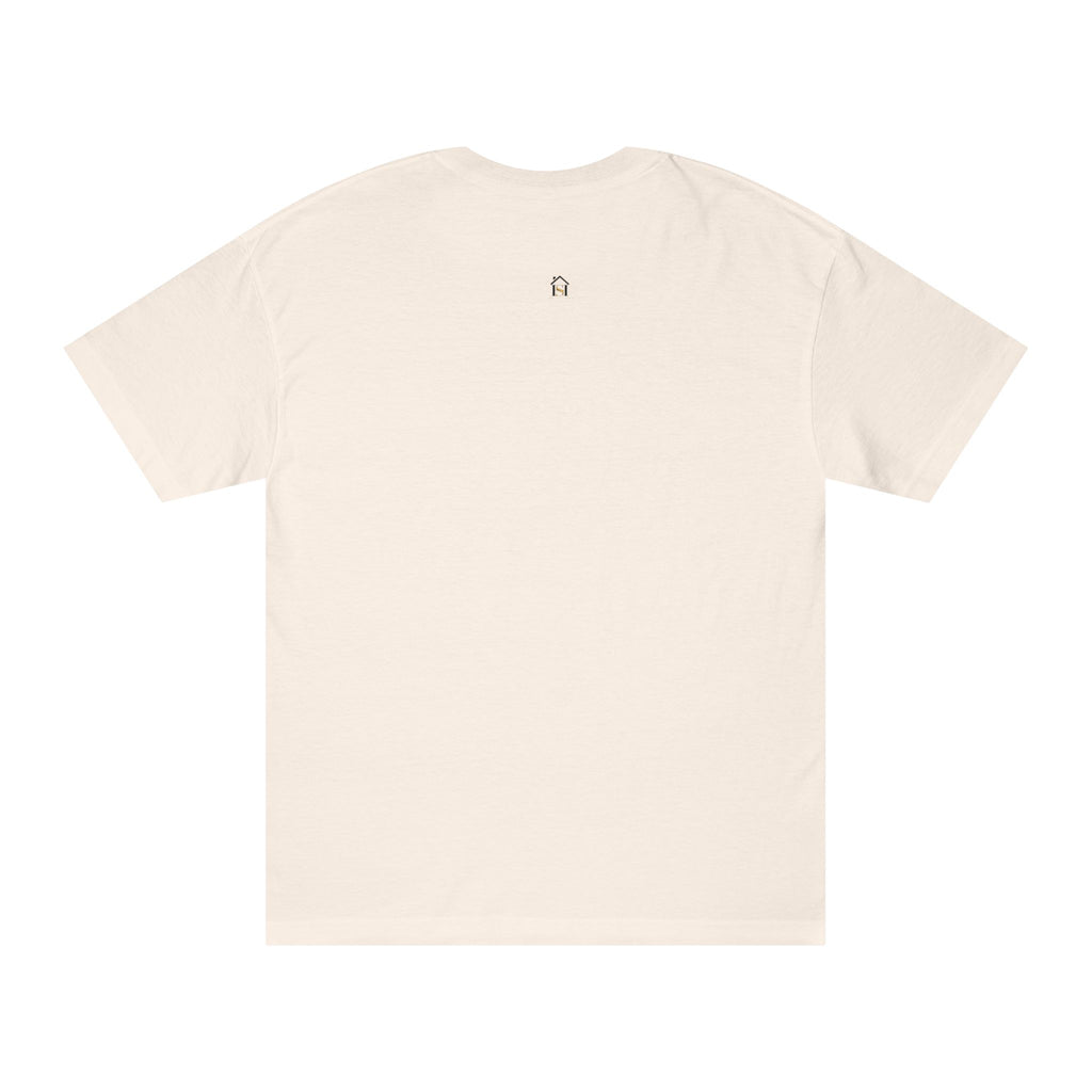 Classic White Tee — Minimal Micro Logo Cotton T-Shirt