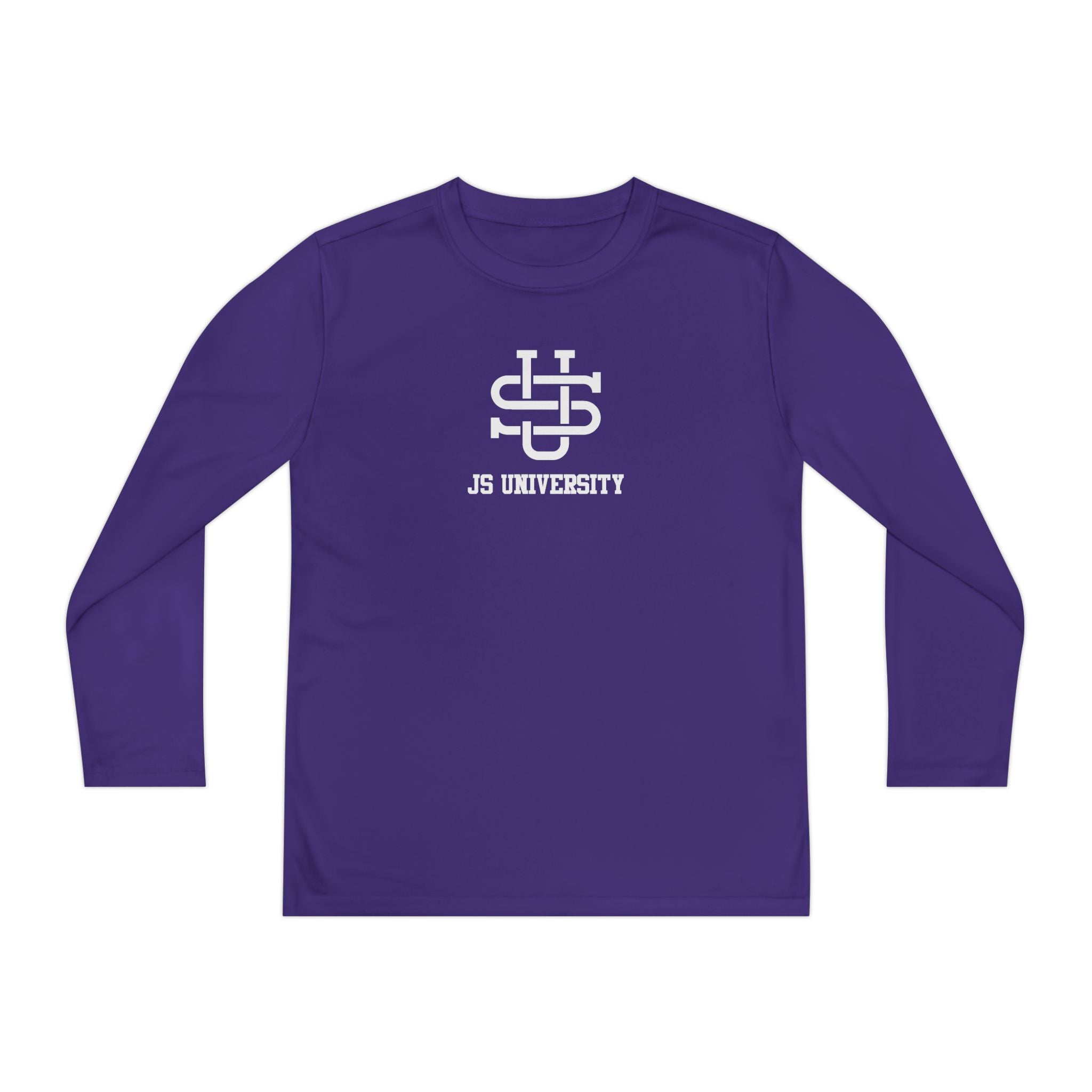 Youth Long Sleeve Stylish Sports Tee with Unique Design