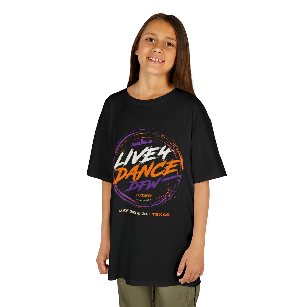 Kids Dance Tee — Live 4 Dance DFW Takeover Charity Convention