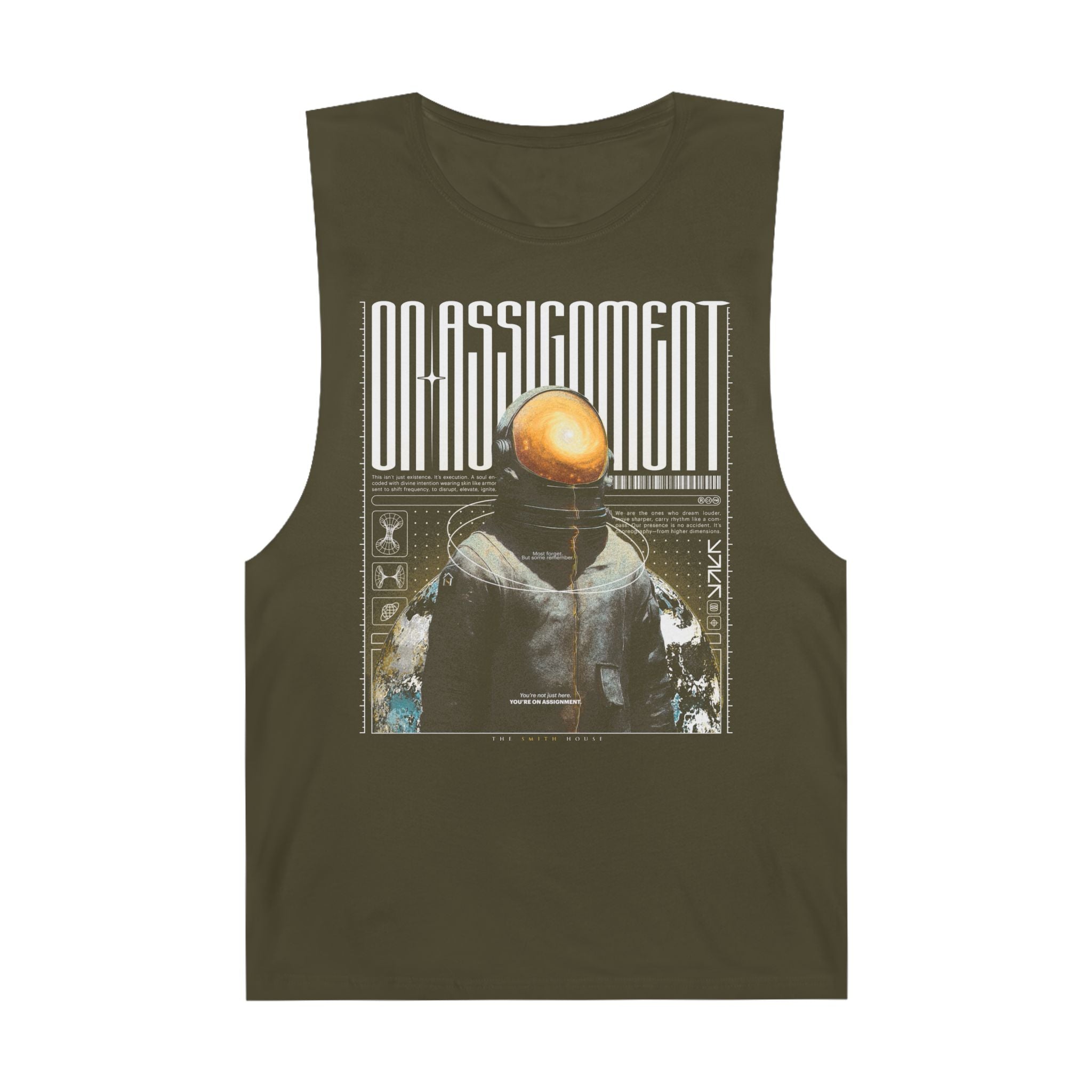 Astro-Inspired Unisex Tank Top, Graphic Sleeveless Shirt, Casual Summer Wear, Perfect Gift for Space Lovers, Festival Attire