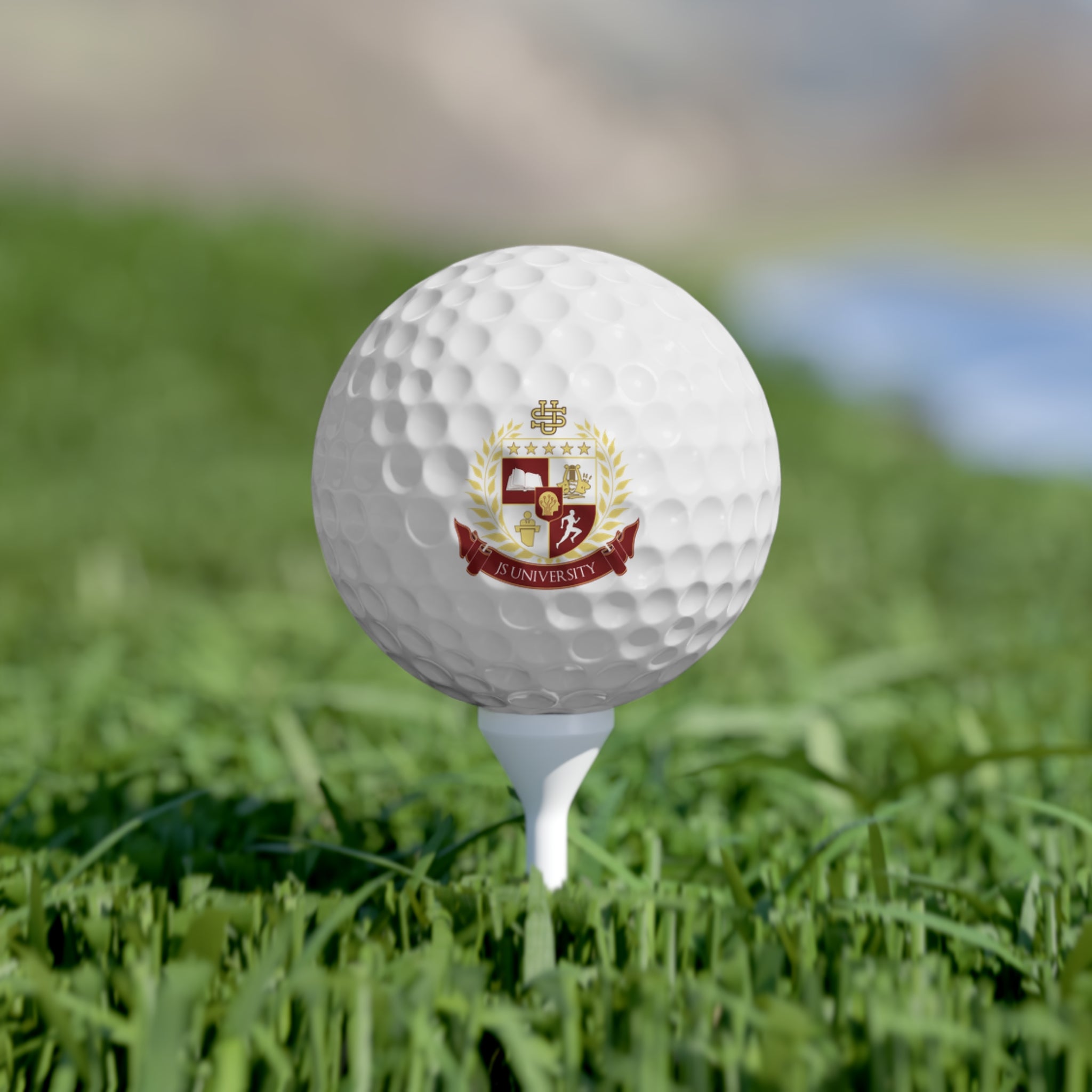 Custom University Golf Balls – Perfect for Golf Lovers & Graduates – 6 Pack