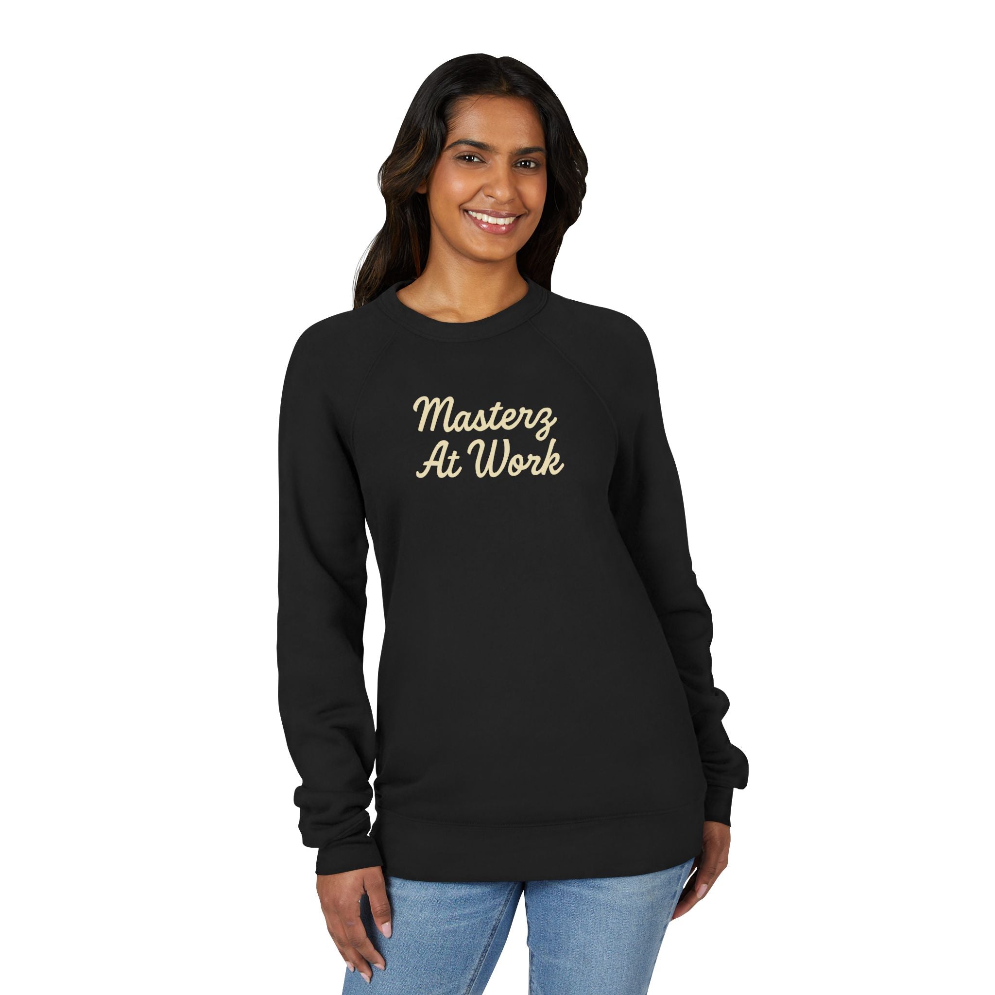 Masterz At Work Raglan Sweatshirt – "Practice Practice Practice" Back Graphic