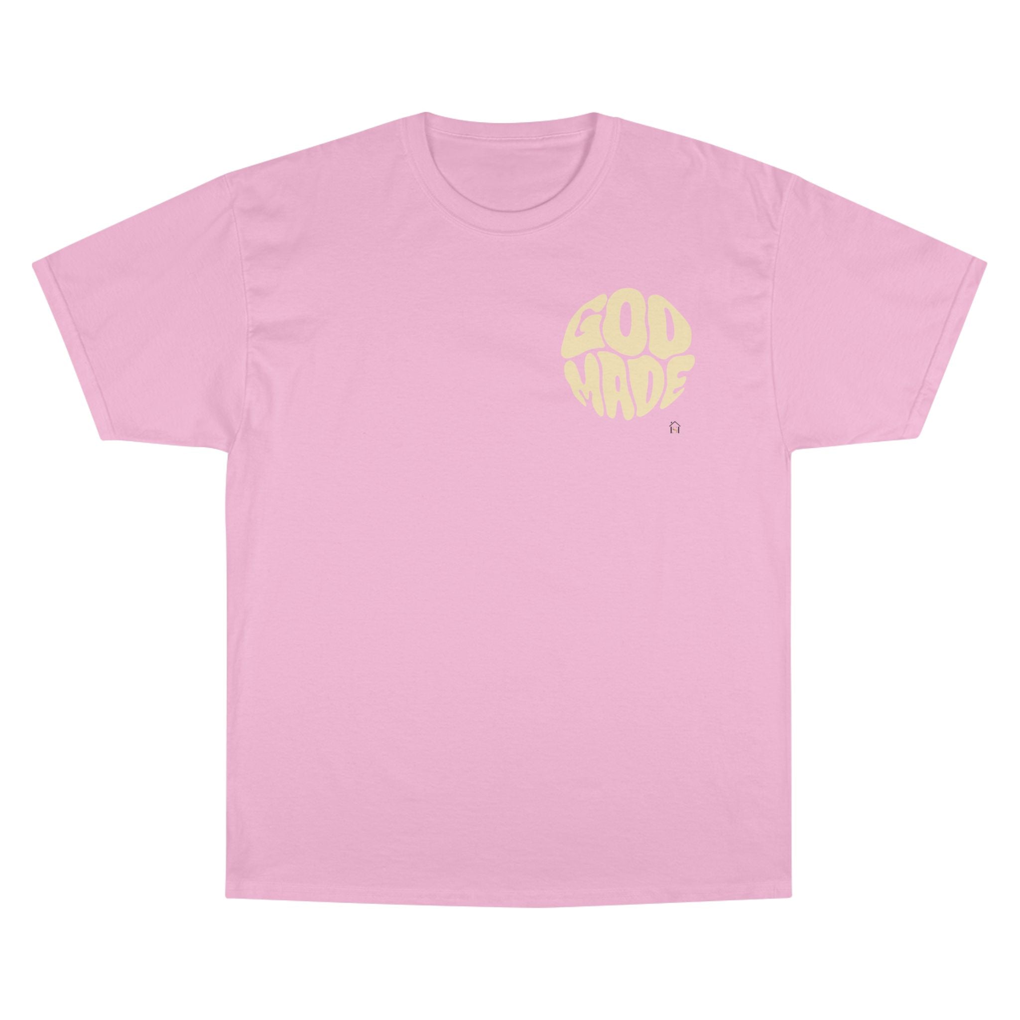 God Made Champion T-Shirt, Casual Wear, Gift for Believers, Inspirational Tee, Everyday Comfort