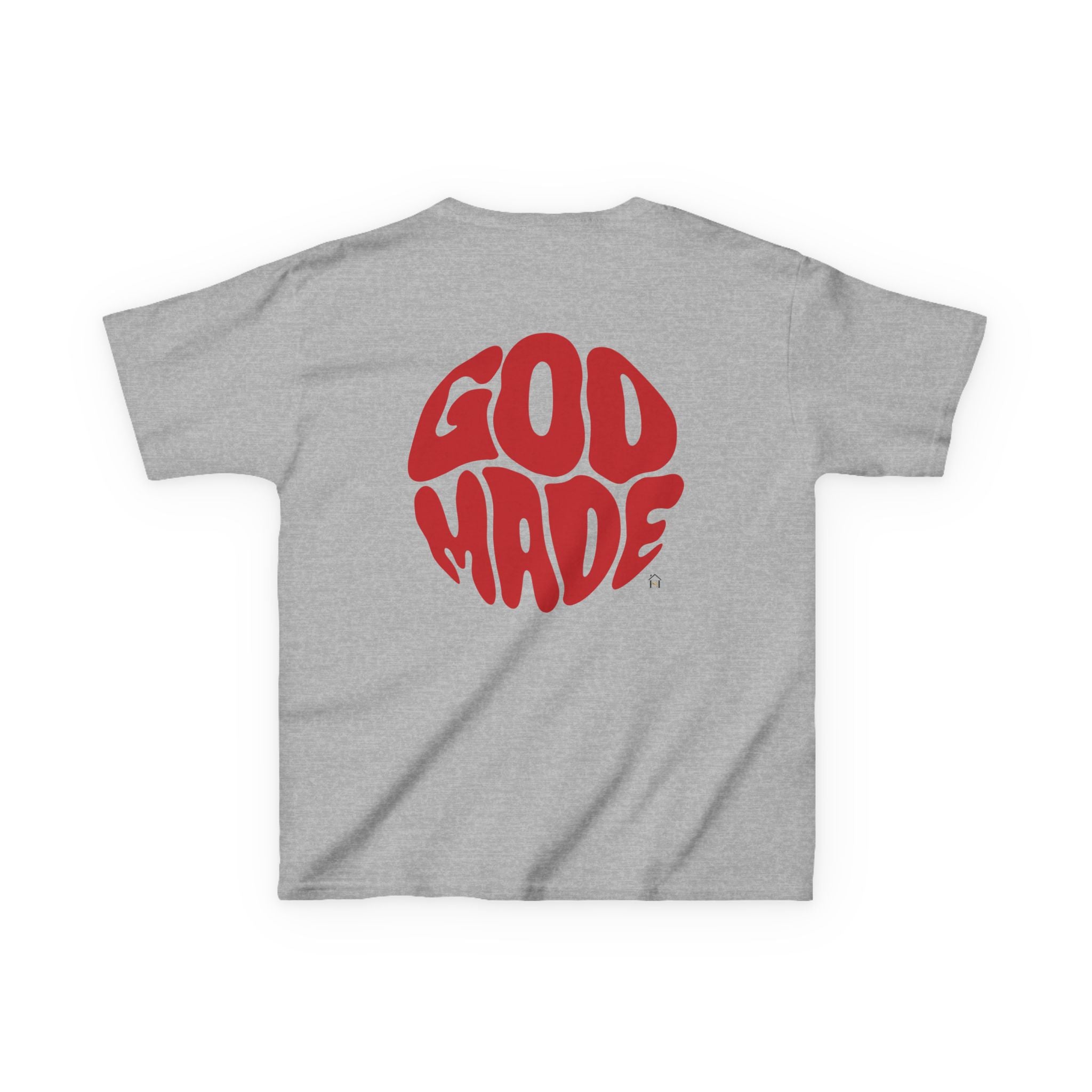 Kids Graphic Tee - 'God Made' Design, Perfect for Birthdays, Family Events, Everyday Wear, Unisex, Playful Style