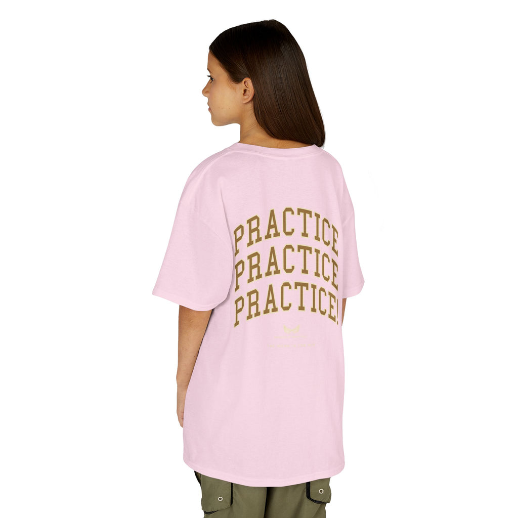 Kids Tee — "Practice Practice PRACTICE" Motivational Tee