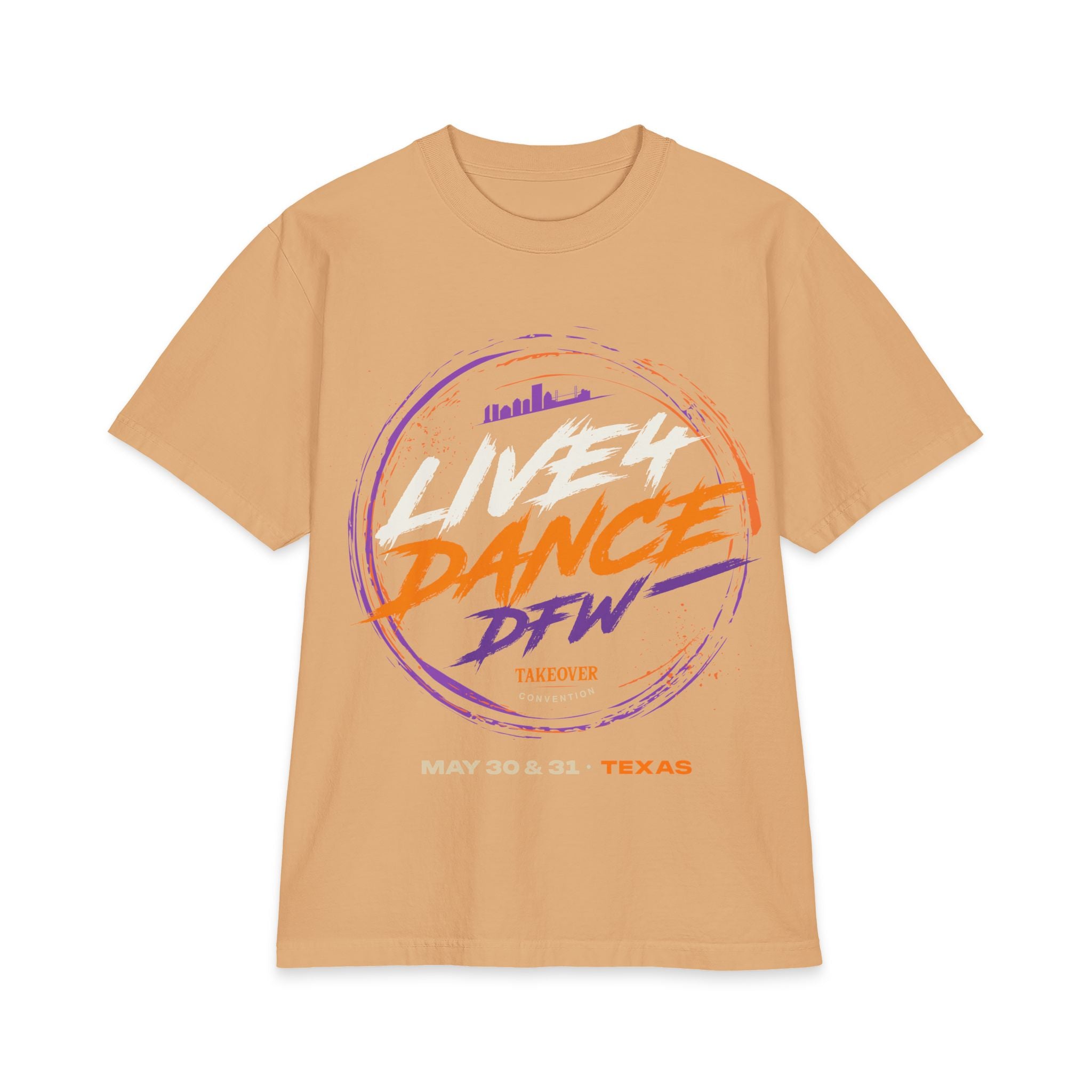 Live 4 Dance DFW Takeover T-Shirt — Live4LoveCharities Dance Convention Shirt