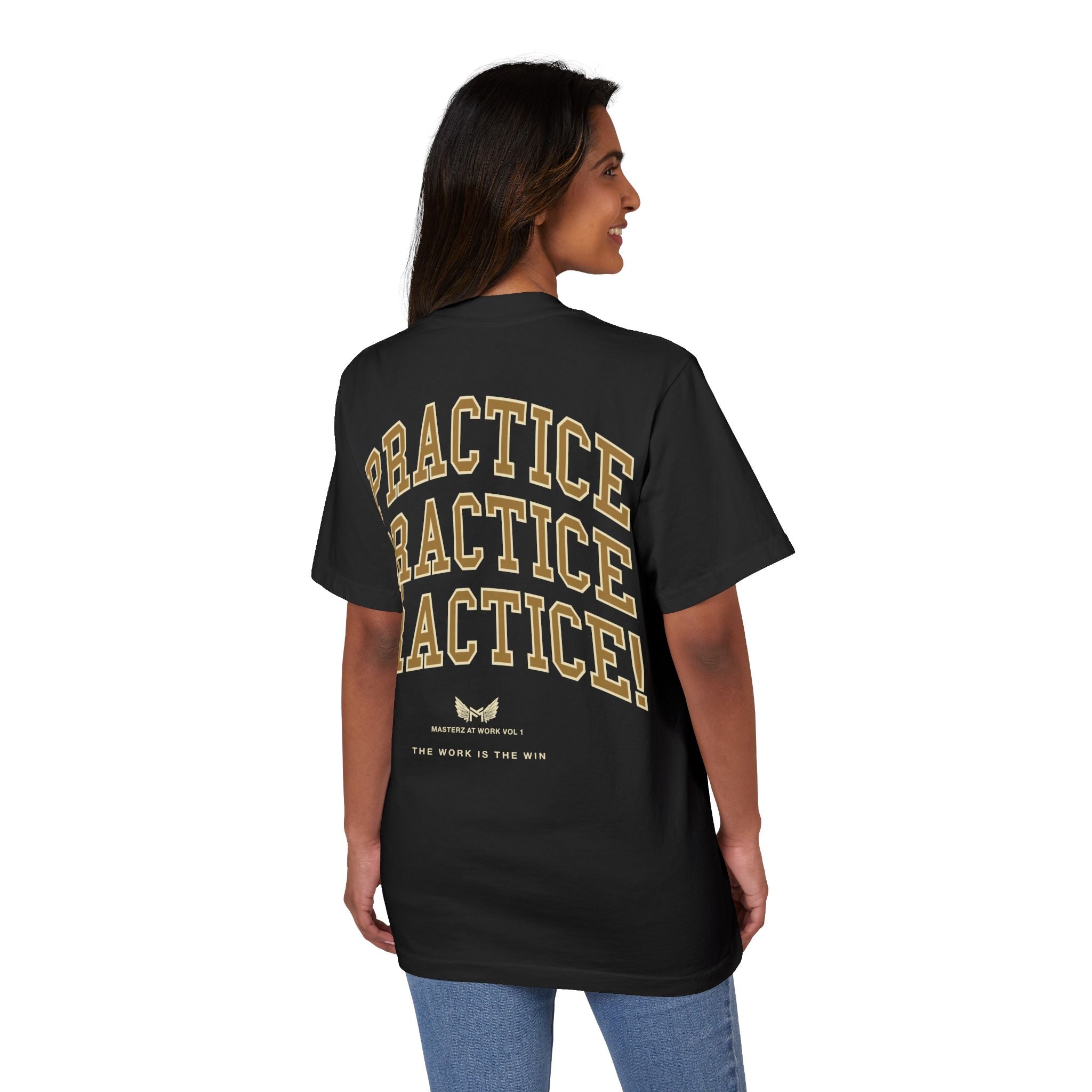 Unisex Garment-Dyed Drop-Shoulder T-Shirt