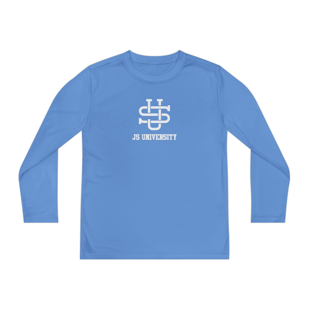 Youth Long Sleeve Stylish Sports Tee with Unique Design