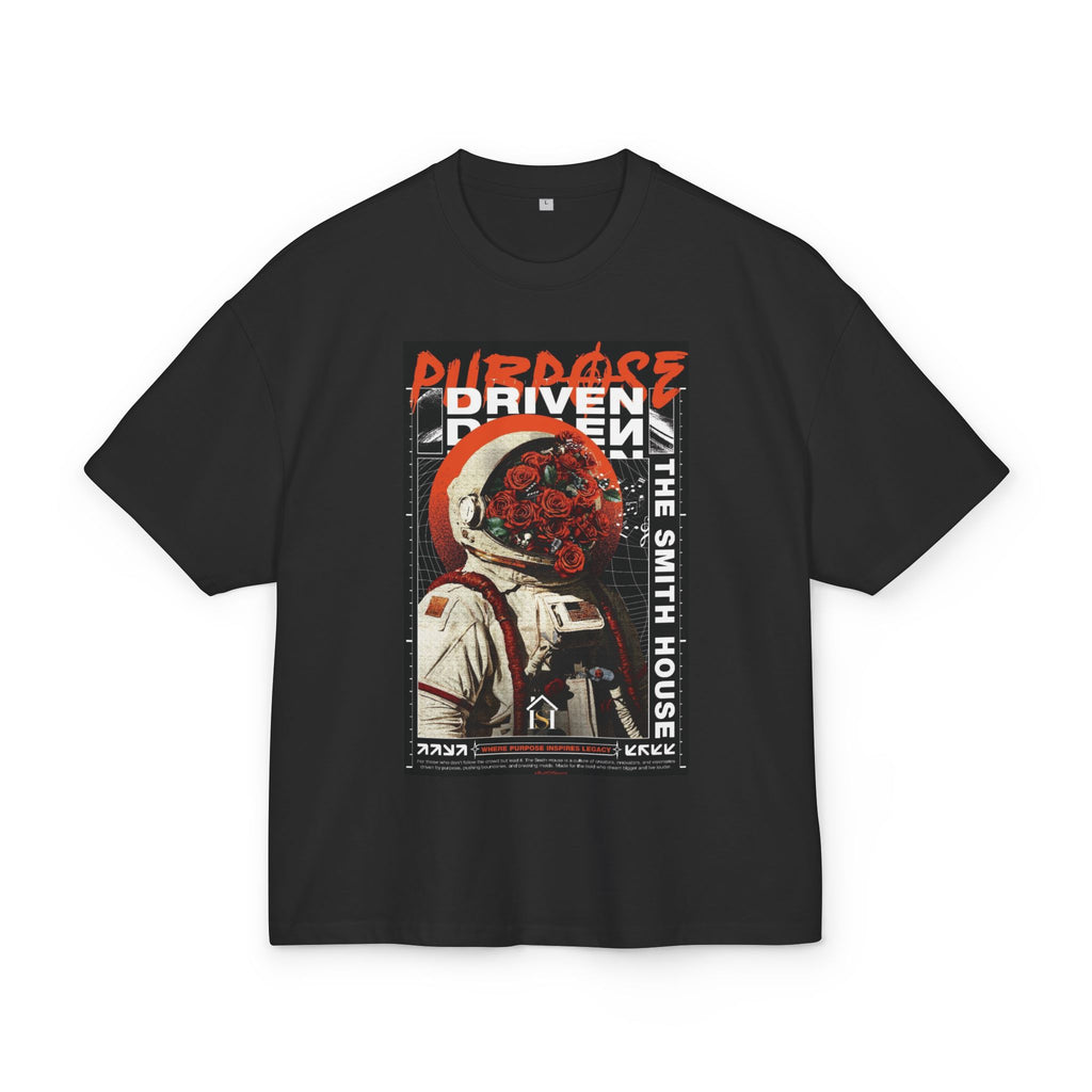 Purpose Driven Astronaut Box Tee - Unisex Heavy Cotton Shirt