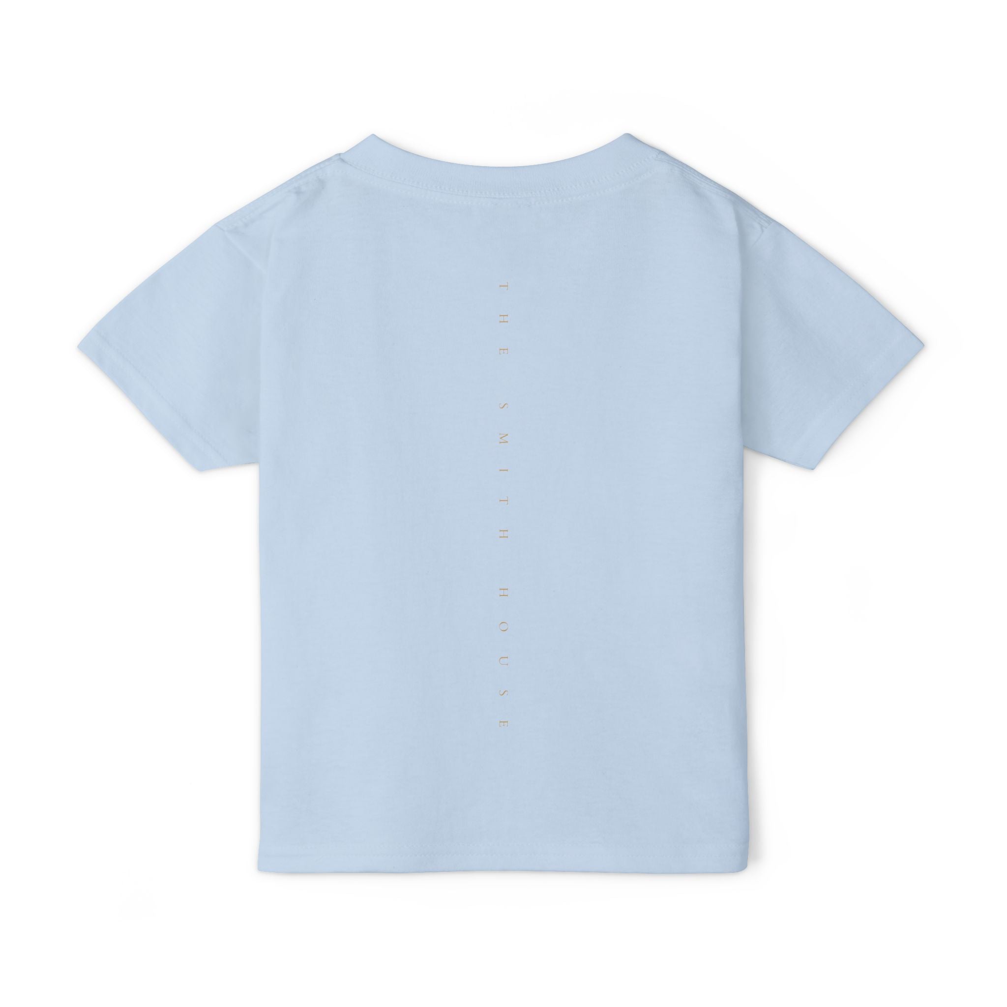 Toddler T-Shirt — "God Made" Red Retro Script Kids Tee