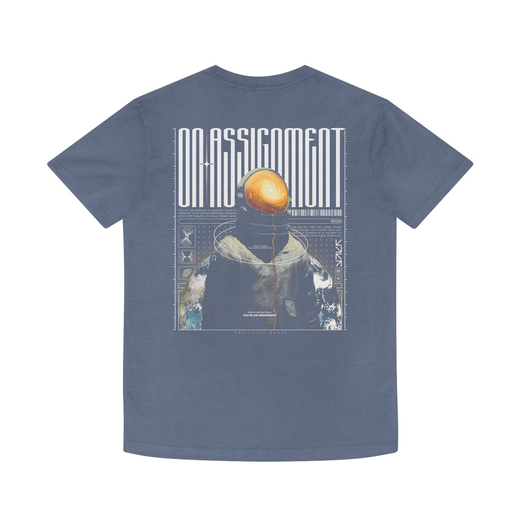 Unisex Faded Graphic Tee - Casual, Trendy, Perfect for Everyday Wear, Gifts for Friends, Collectors, or Space Enthusiasts