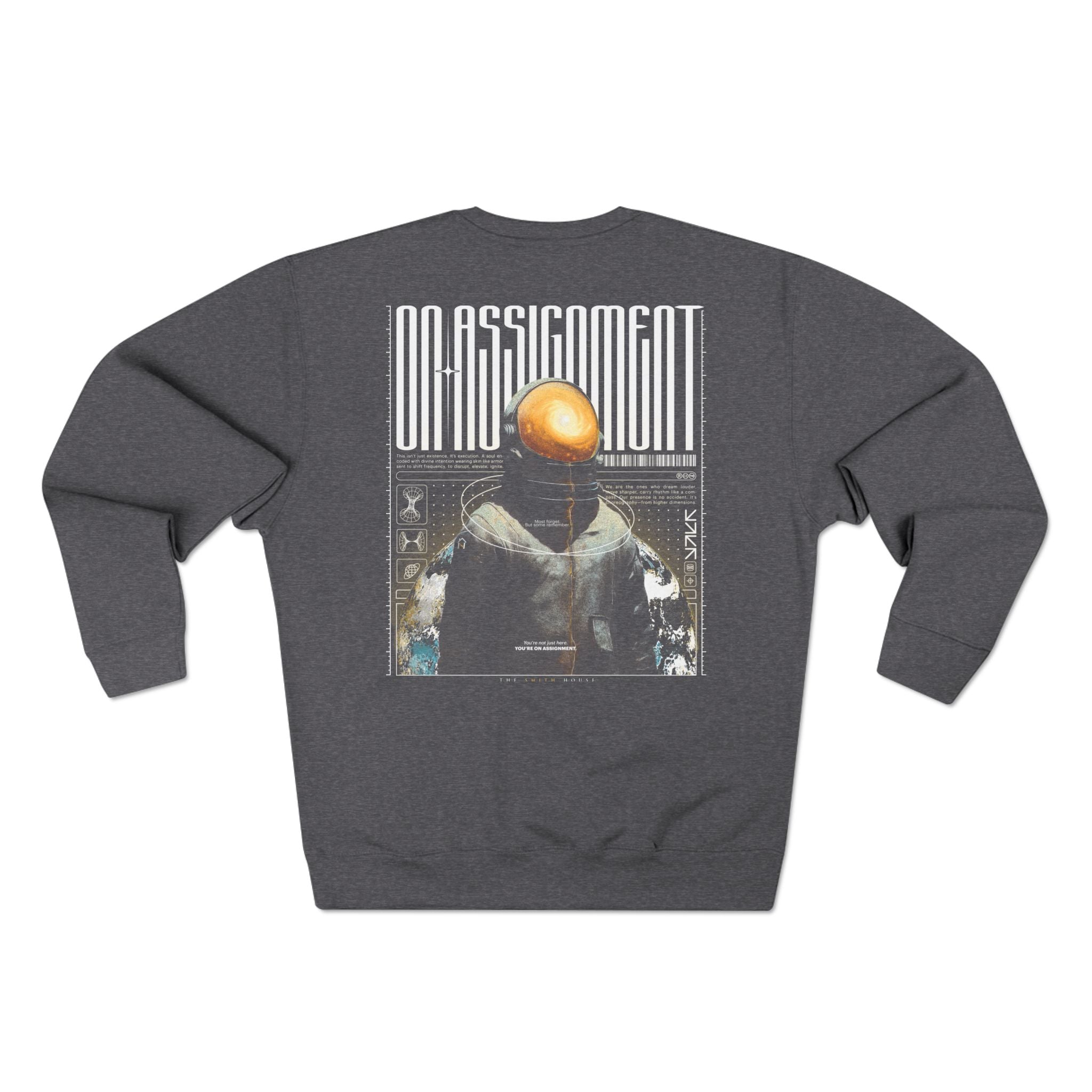 Futuristic Graphic Unisex Crewneck Sweatshirt - Cozy Streetwear, Gift for Tech Lovers, Statement Piece, Perfect for Casual Outings, [...]