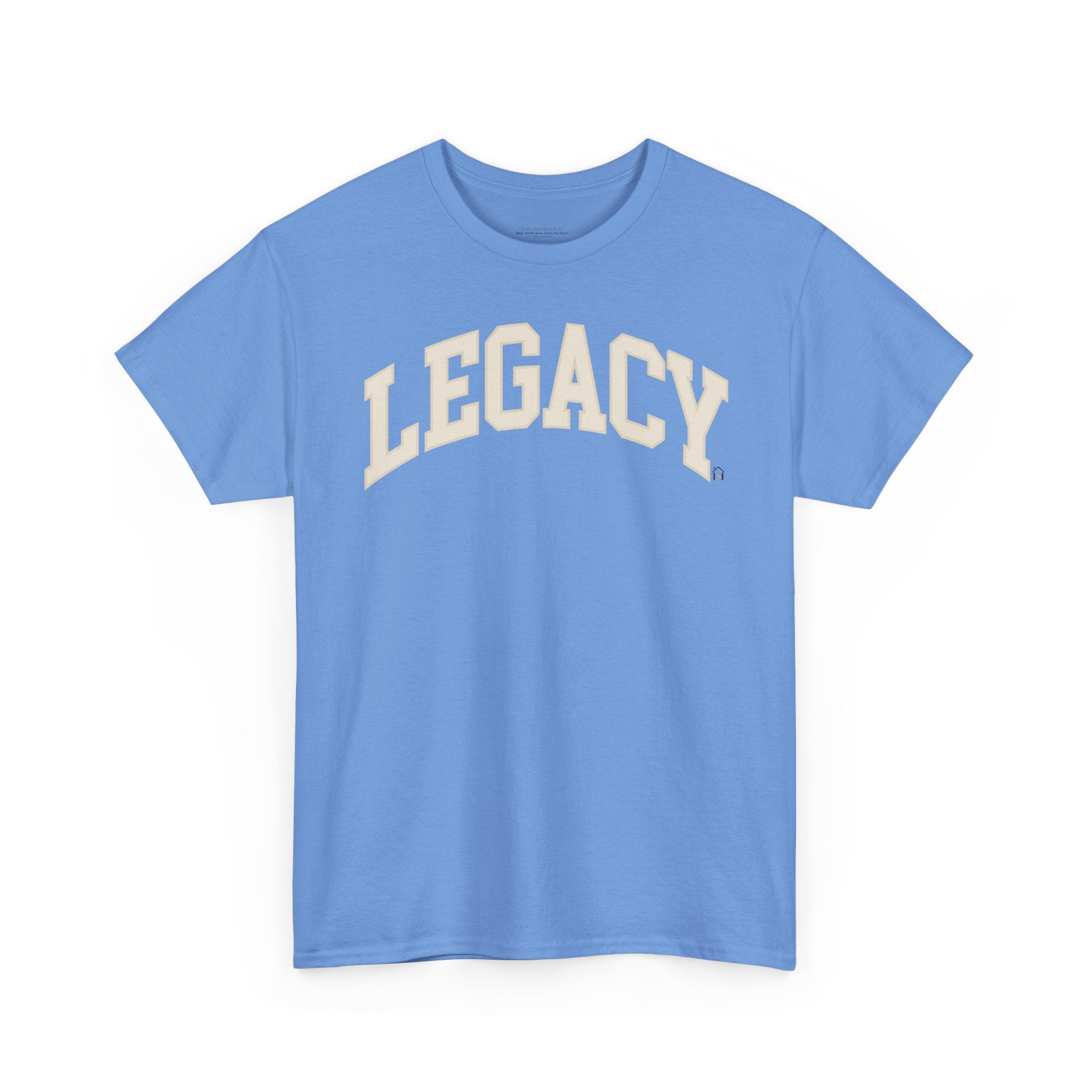 Legacy Graphic Tee — "Legacy" Arch Print Inspirational Cotton Shirt