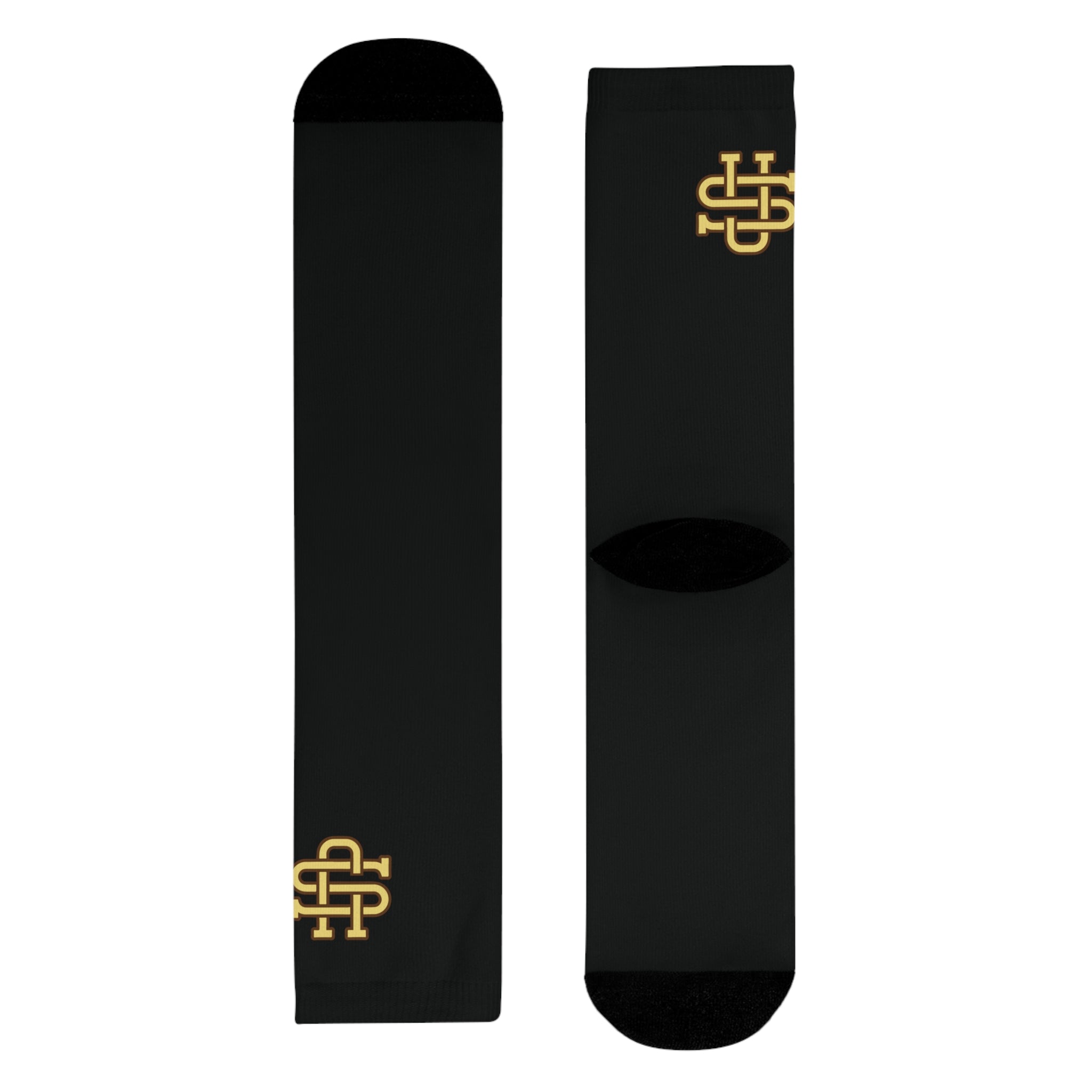 Stylish Sublimation Crew Socks with Trendy Design