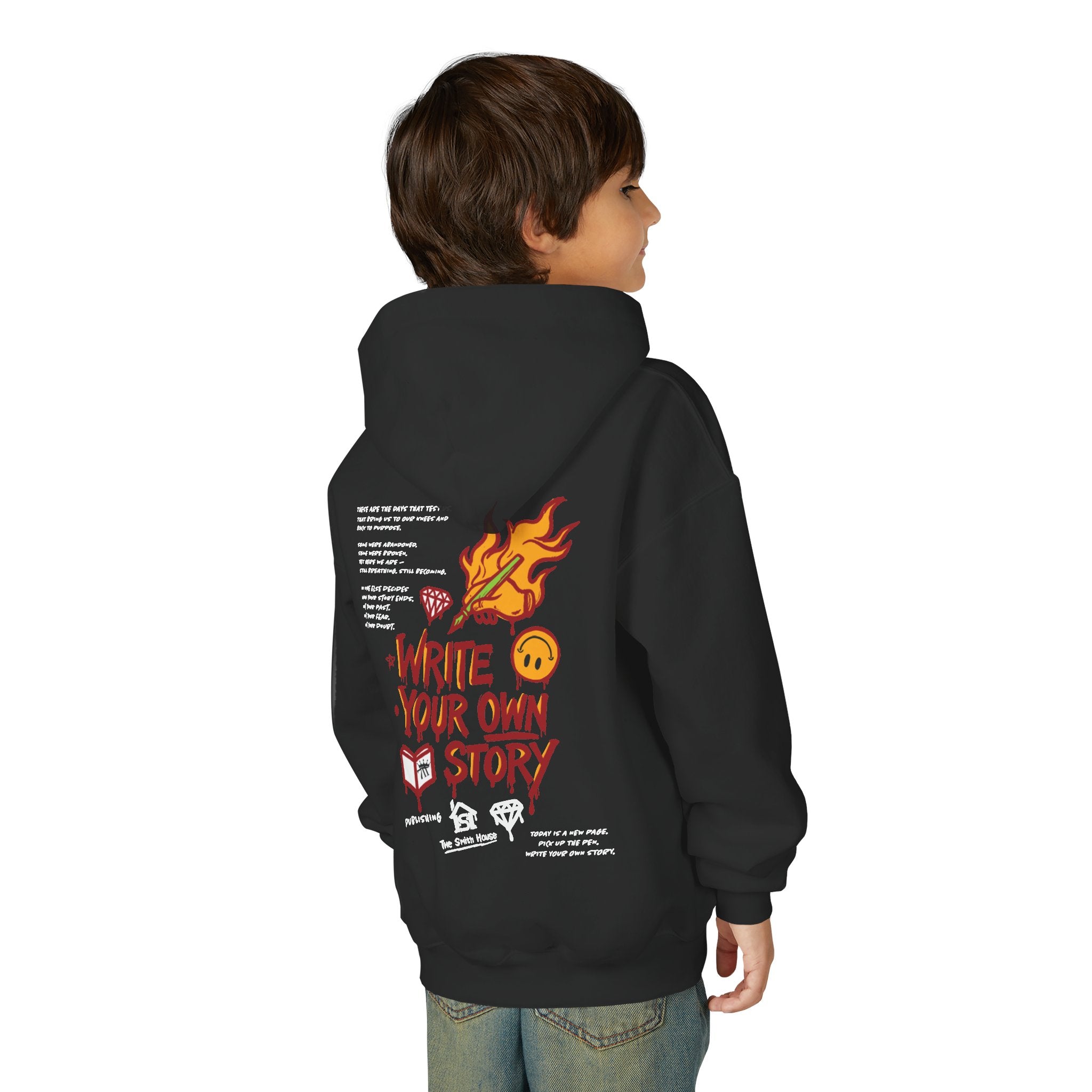 Youth Heavy Blend Hooded Sweatshirt