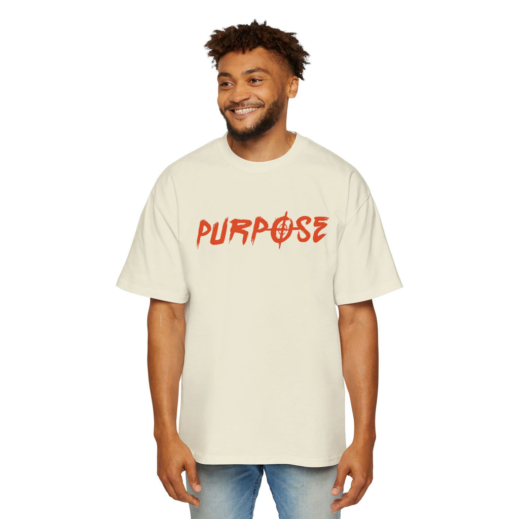 Graphic Tee — “Purpose” Front & Triple Threat Movie Poster Back