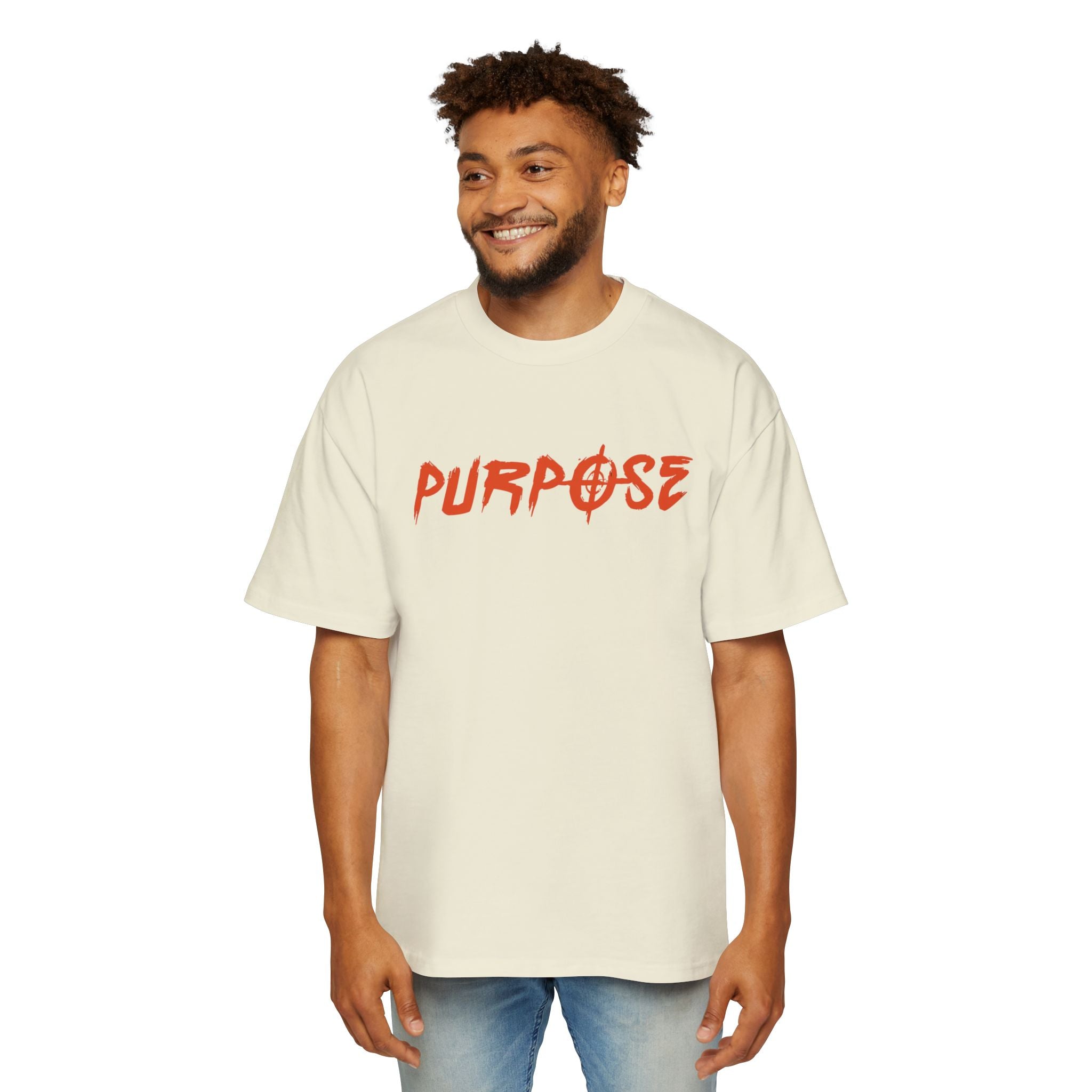 Graphic Tee — “Purpose” Front & Triple Threat Movie Poster Back