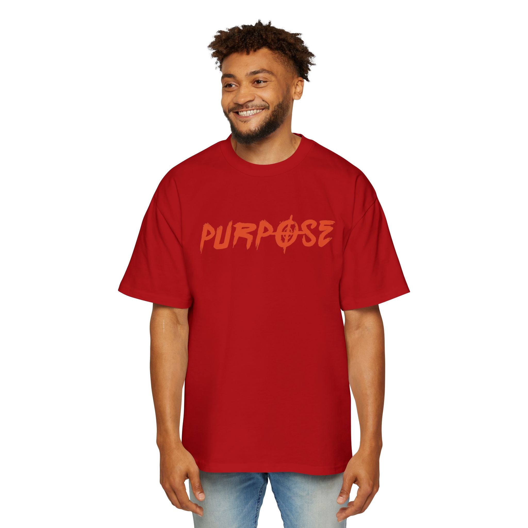 Graphic Tee — “Purpose” Front & Triple Threat Movie Poster Back
