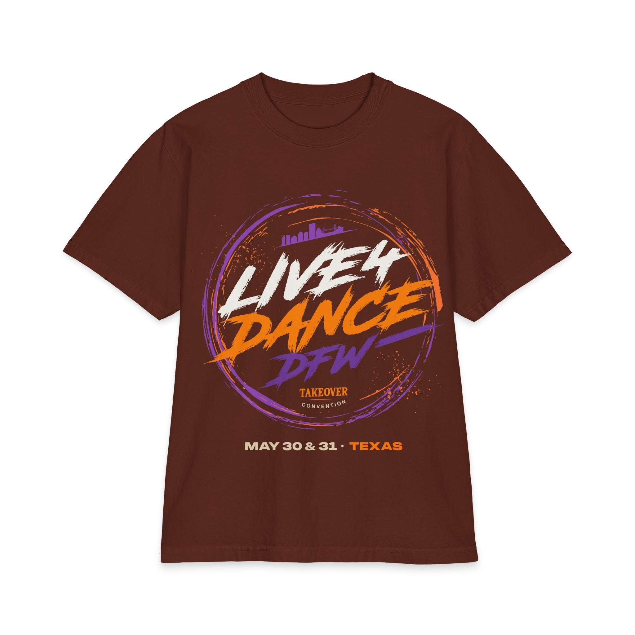 Live 4 Dance DFW Takeover T-Shirt — Live4LoveCharities Dance Convention Shirt