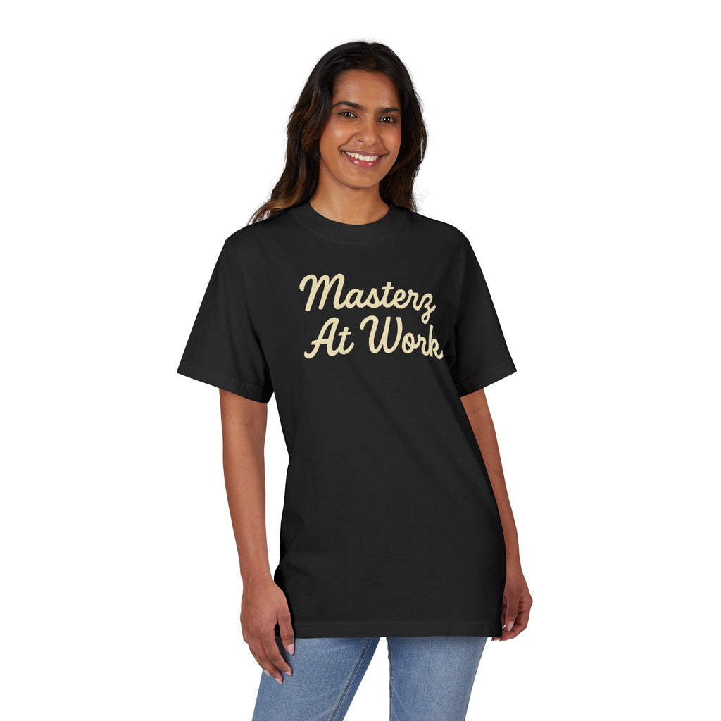 Unisex Garment-Dyed Drop-Shoulder T-Shirt