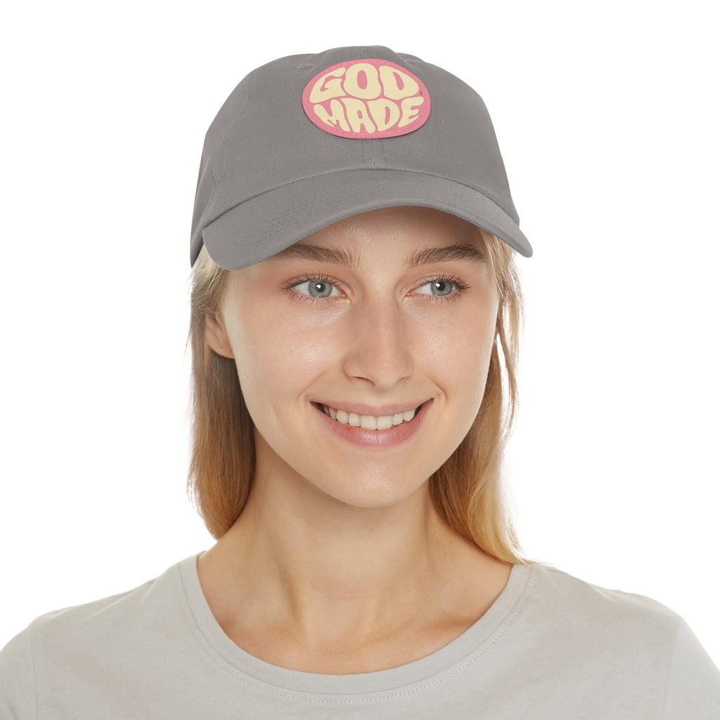 God Made Leather Patch Dad Hat, Casual Cap for Everyday Wear, Perfect Gift for Dads and Nature Lovers, Summer Accessory, Adjustable [...]