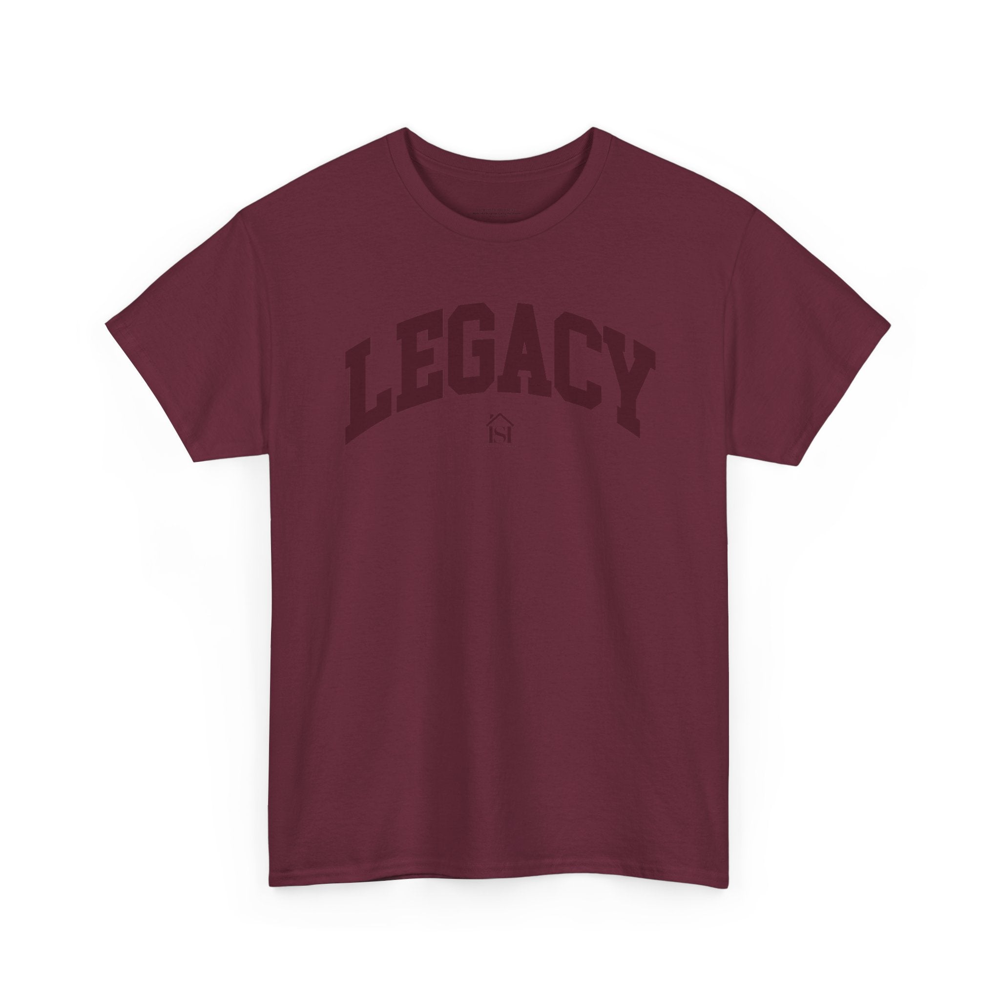 Legacy Graphic Tee — "Legacy" Arch Print Inspirational Cotton Shirt