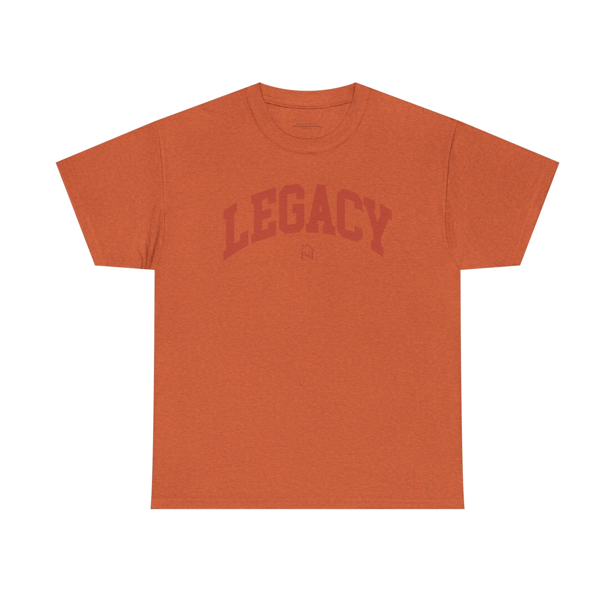 Legacy Graphic Tee — "Legacy" Arch Print Inspirational Cotton Shirt