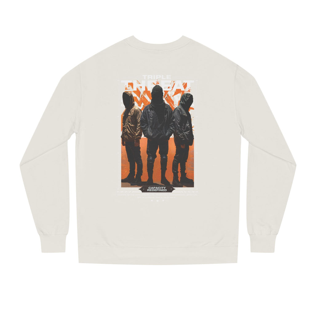 Urban Graphic Sweatshirt - Triple Threat Design